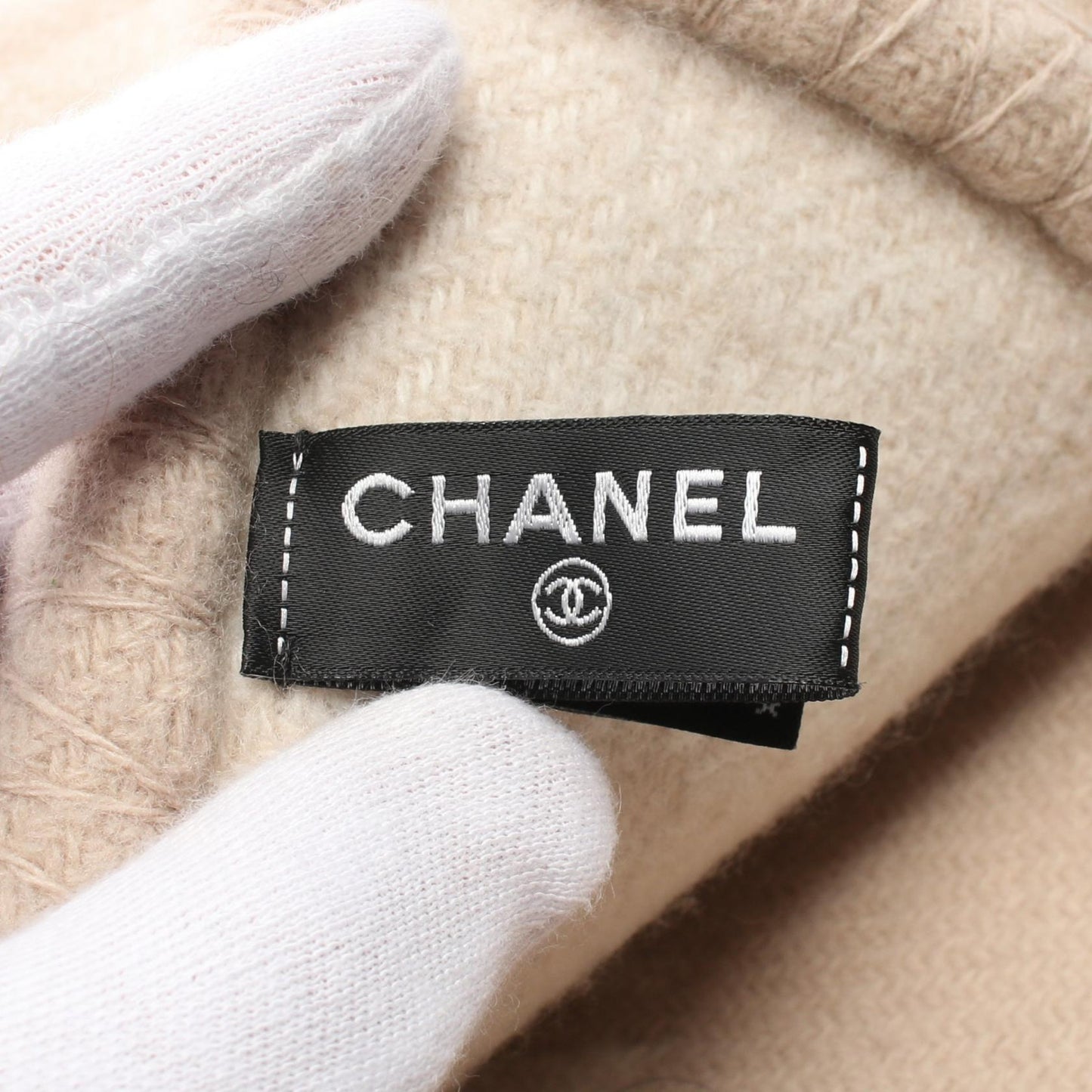 Chanel Wool Cashmere Scarf