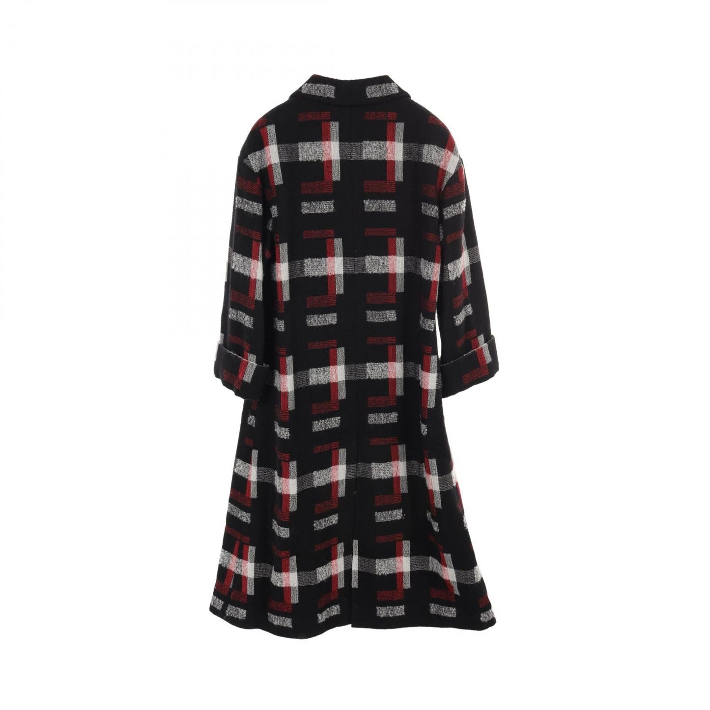 Chanel Wool Outerwear Black/Red/White