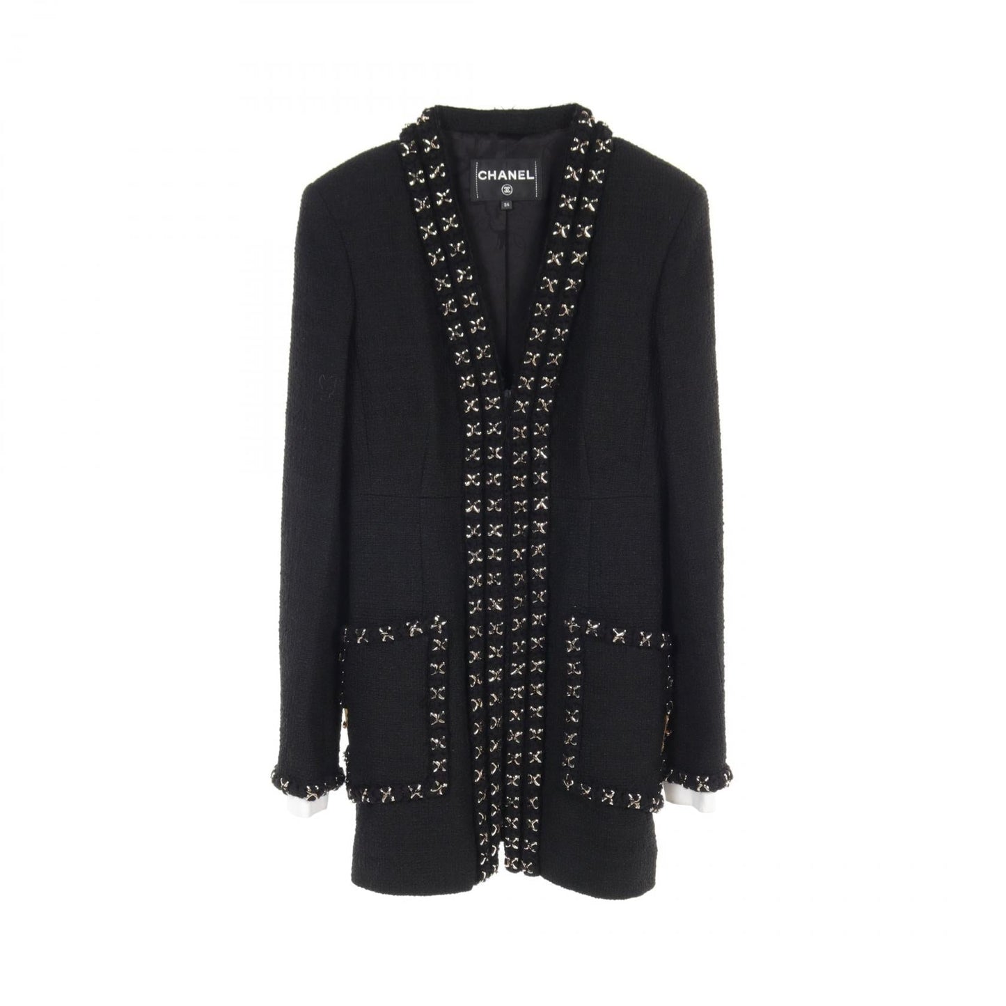 Chanel Wool Outerwear Black P56907V30555