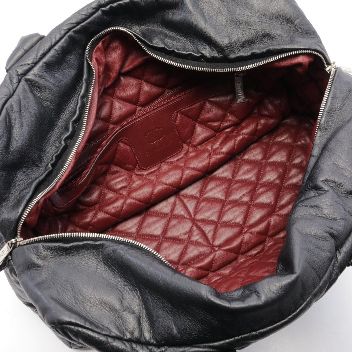 Chanel Leather Cocoon Boston Bag