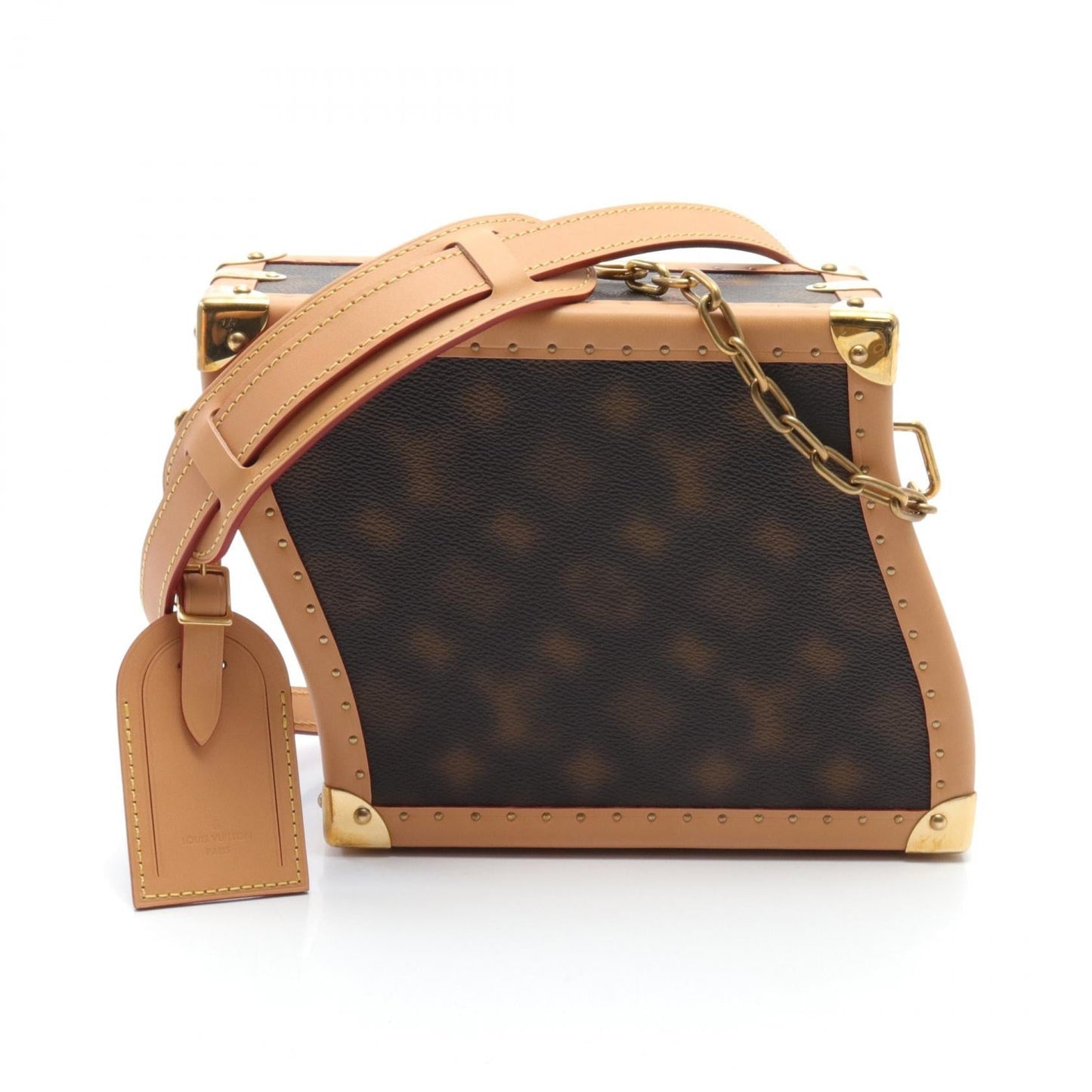 Louis Vuitton Clutch Box Wavy Shoulder Bag M46130