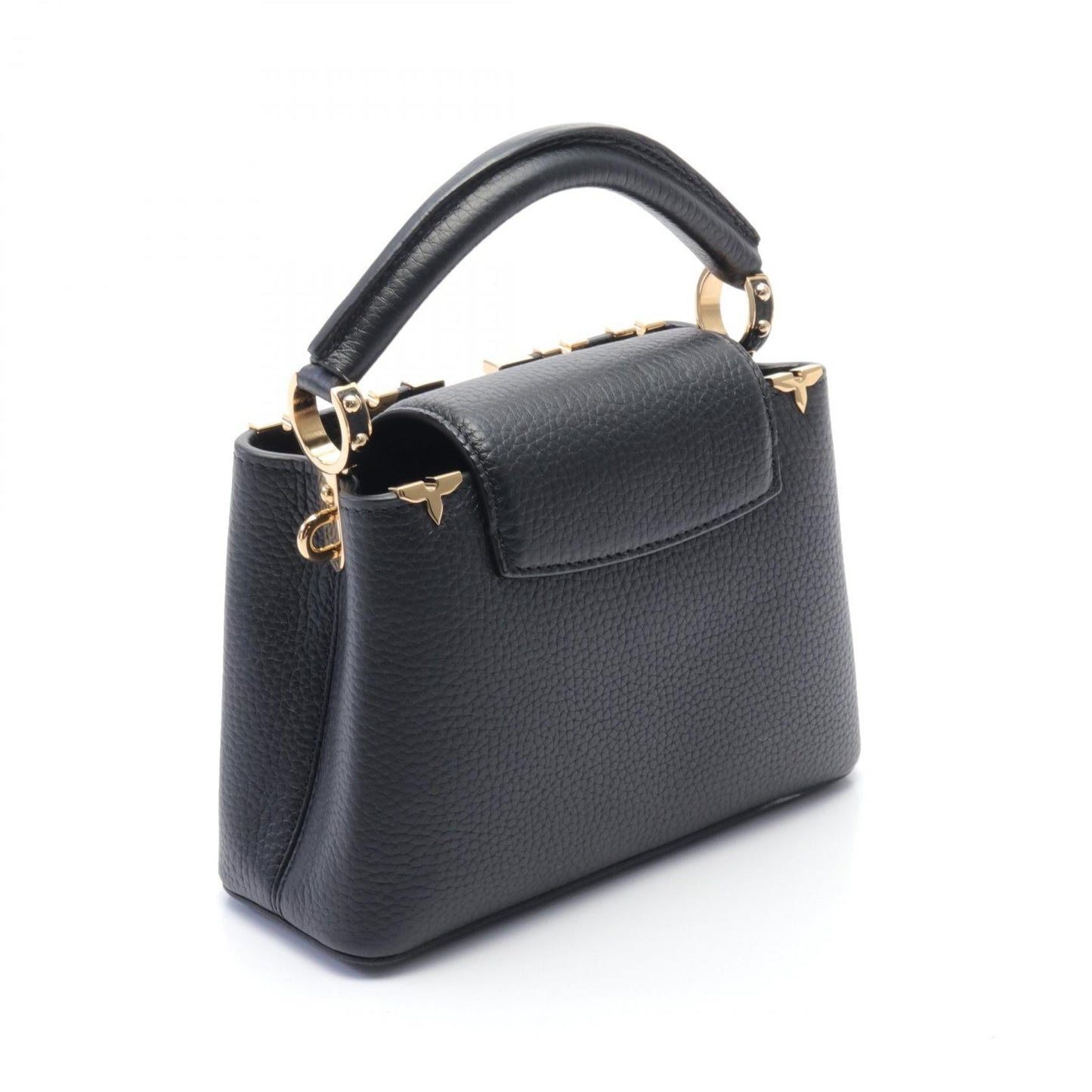 Louis Vuitton Capucines Mini Handbag Black