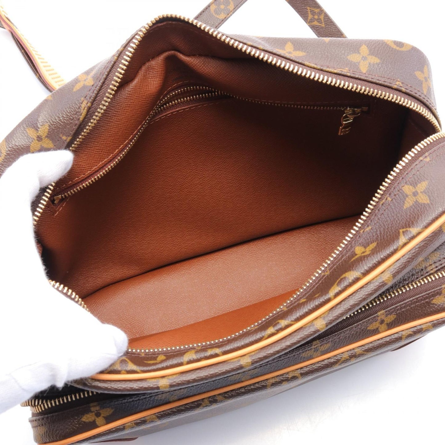 Louis Vuitton Nile Monogram Shoulder Bag M45244