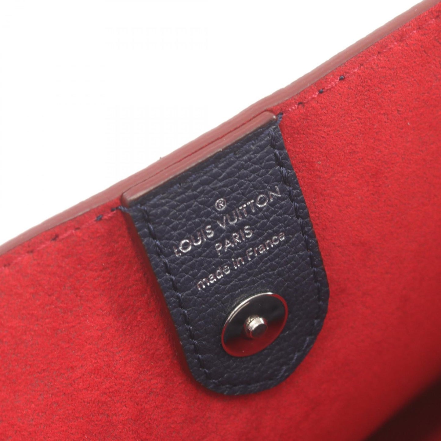 Louis Vuitton Lockme Handbag Navy M54571