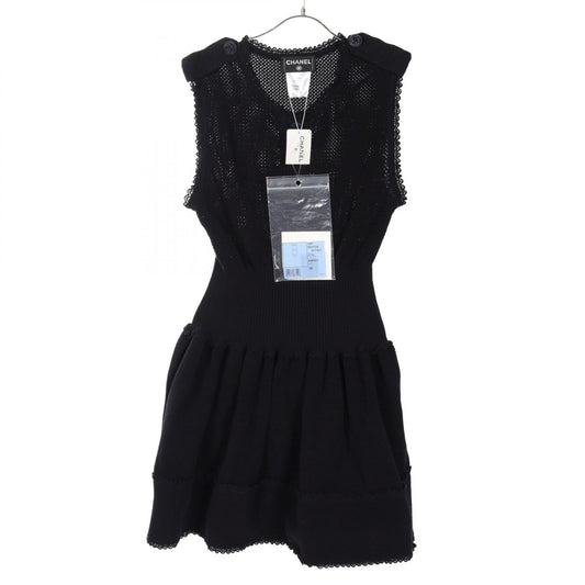 Chanel Cotton Dress Navy P53709K07001