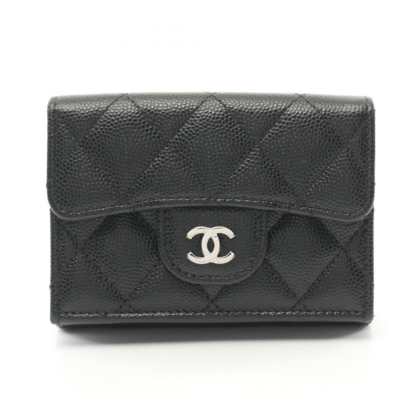 Chanel Matelasse Classic Small Wallet Black