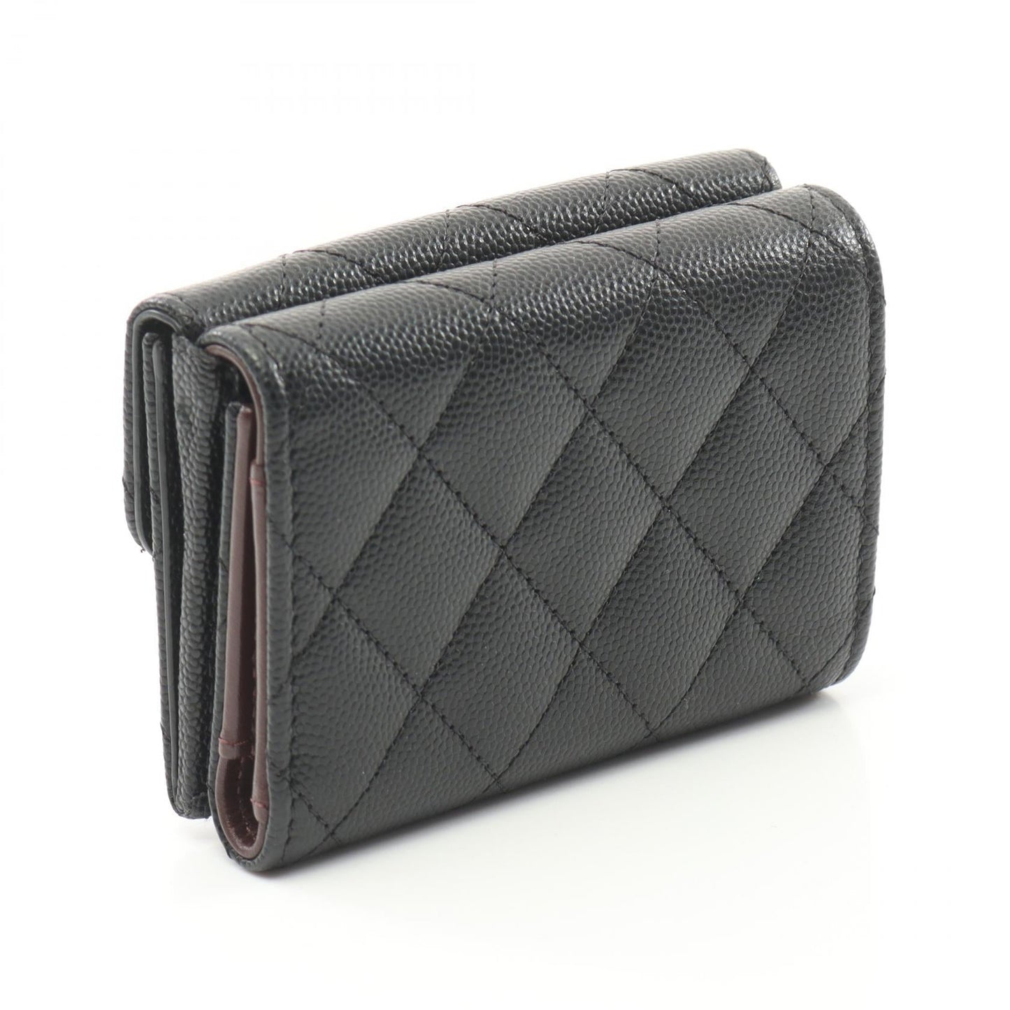 Chanel Matelasse Classic Small Wallet Black