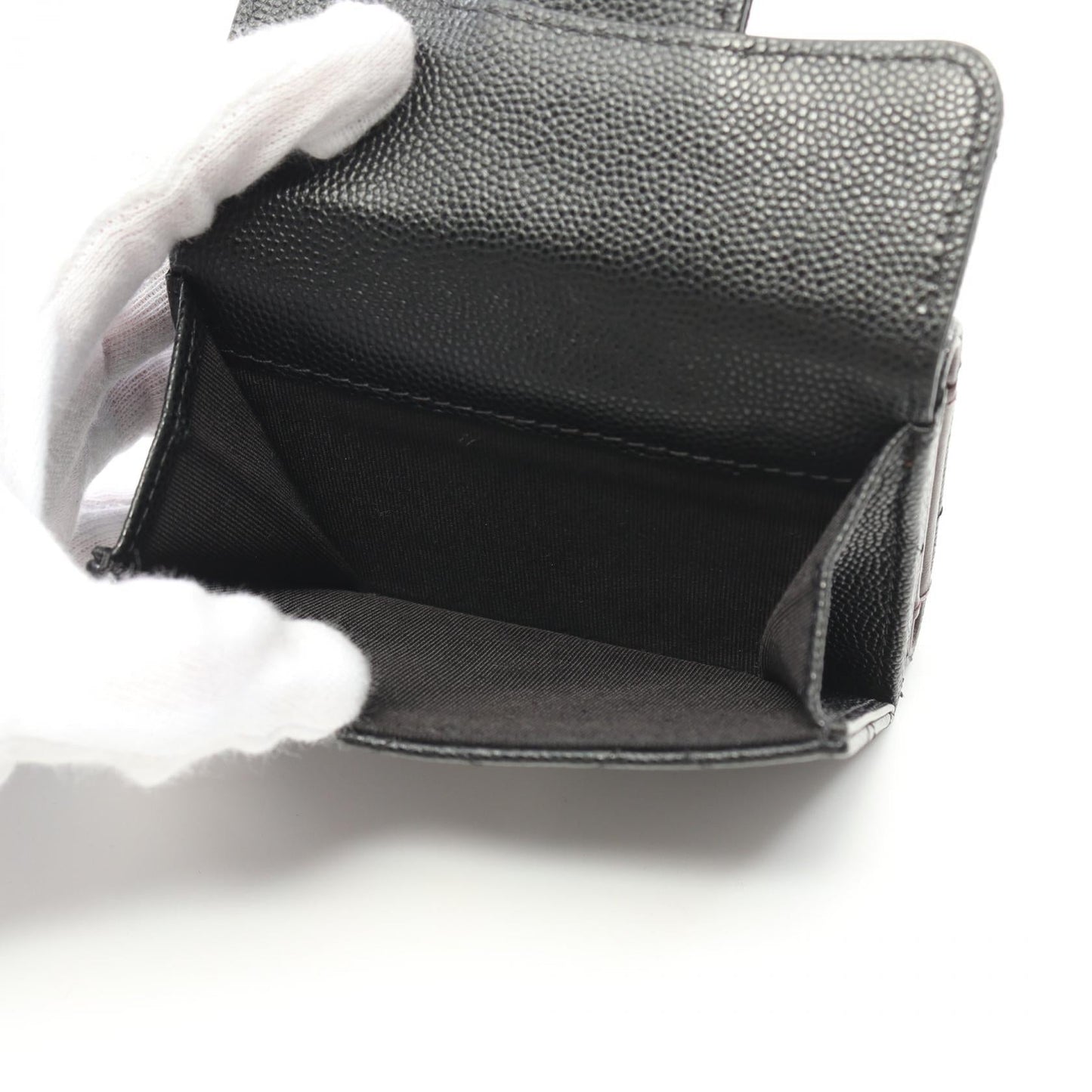 Chanel Matelasse Classic Small Wallet Black