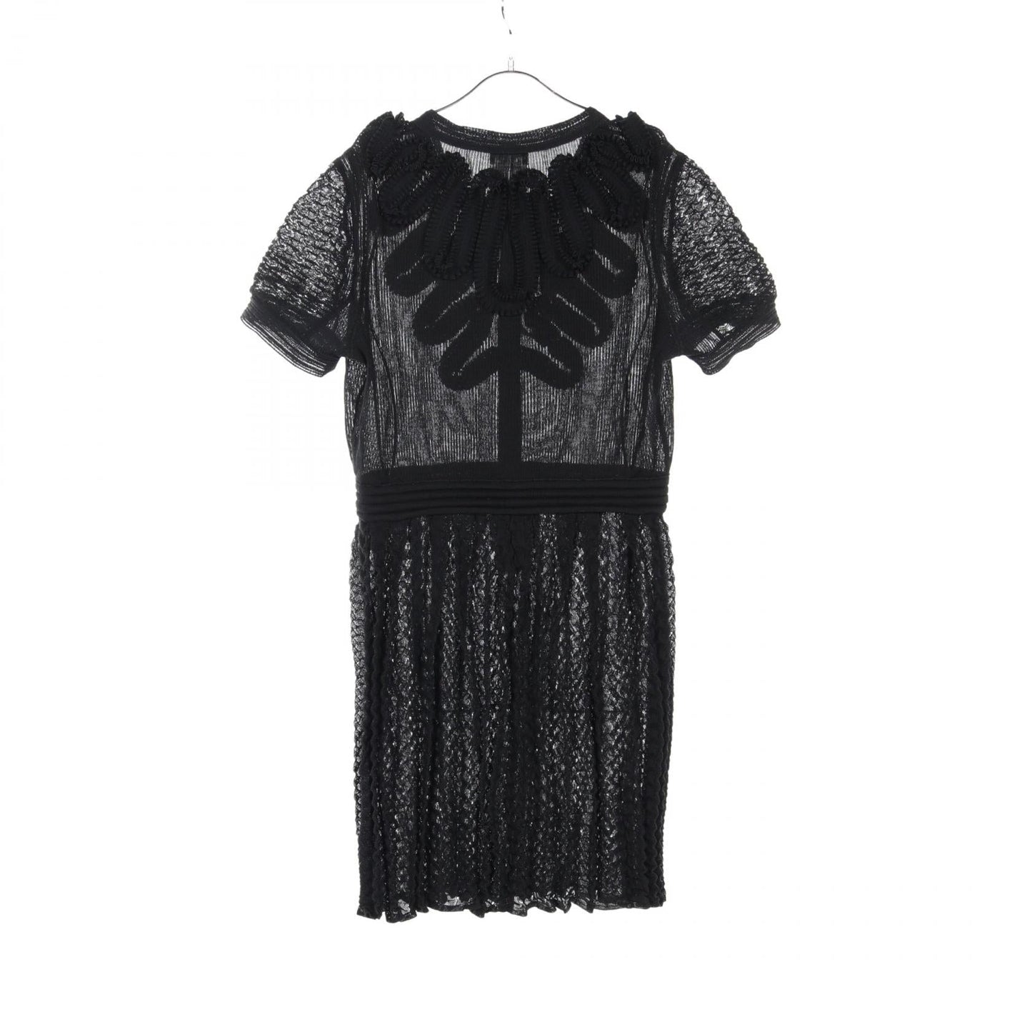 Chanel Cotton Polyester Dress Black