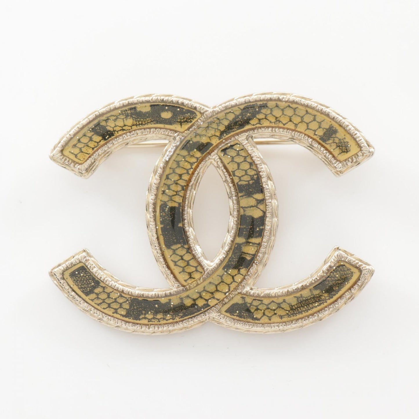 Chanel Coco Mark Brooch Gold Plated