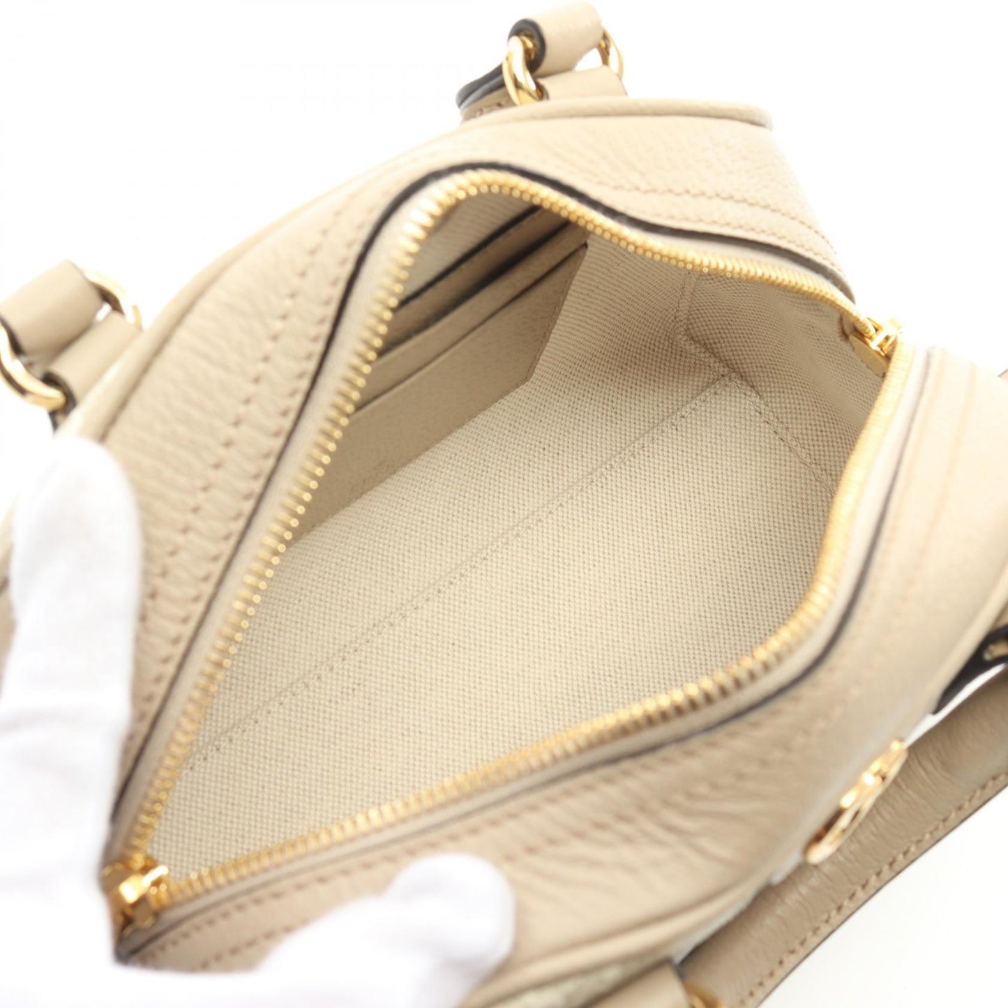 Gucci Ophidia GG Supreme Handbag PVC Coated Canvas Leather