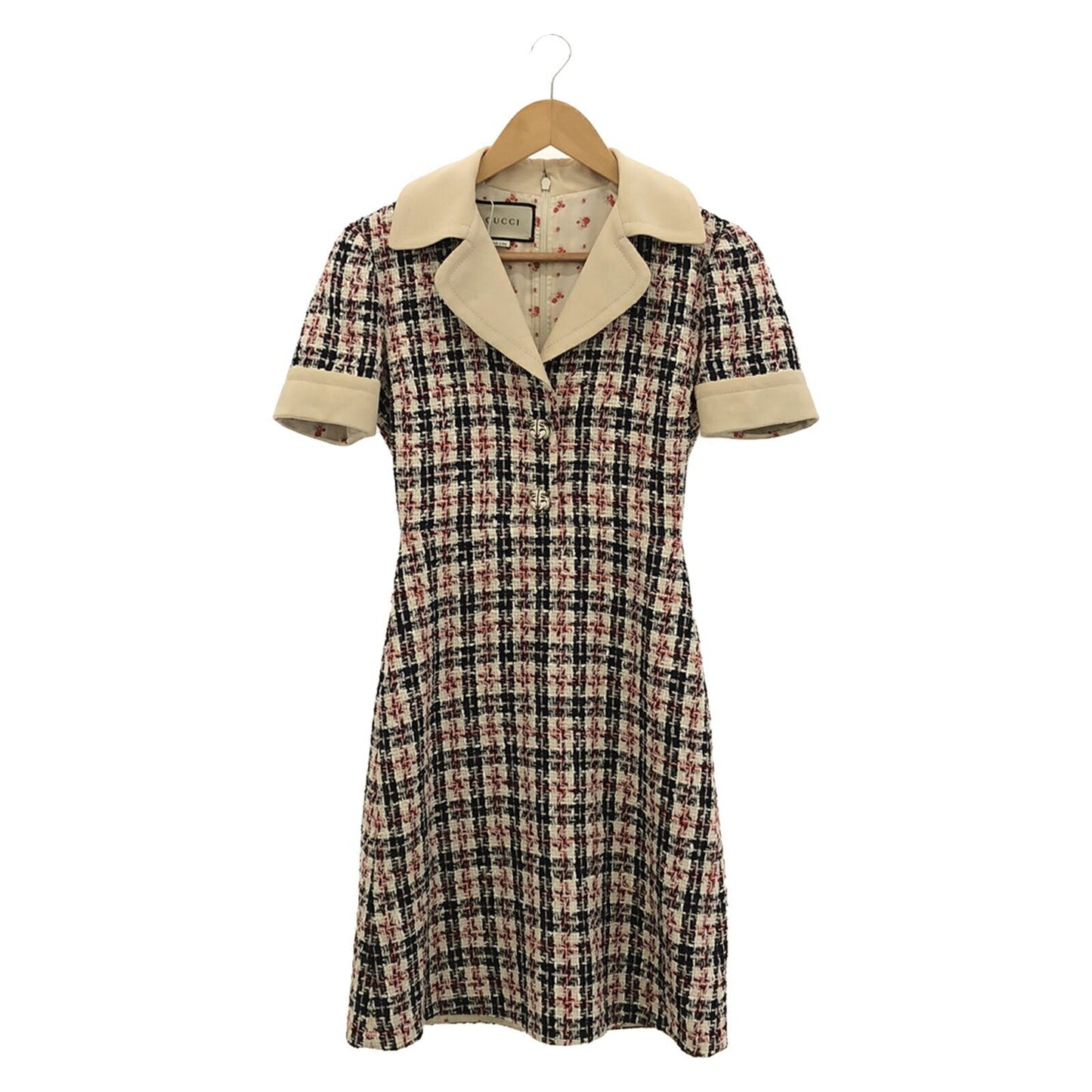 Luxury Gucci Trending 2025 Cotton Tweed Dress 530704