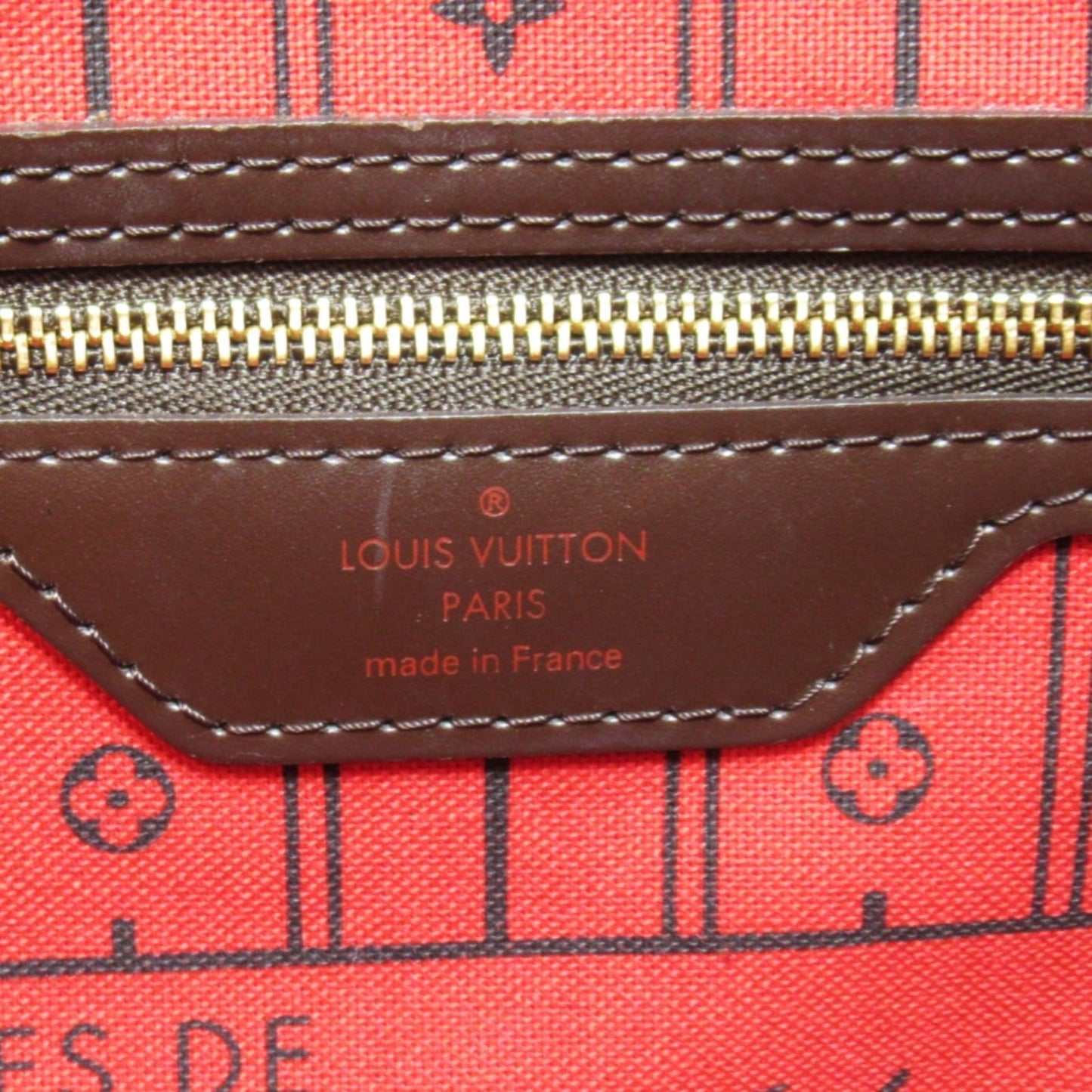 Louis Vuitton Neverfull MM Damier Ebene Tote Bag N51105