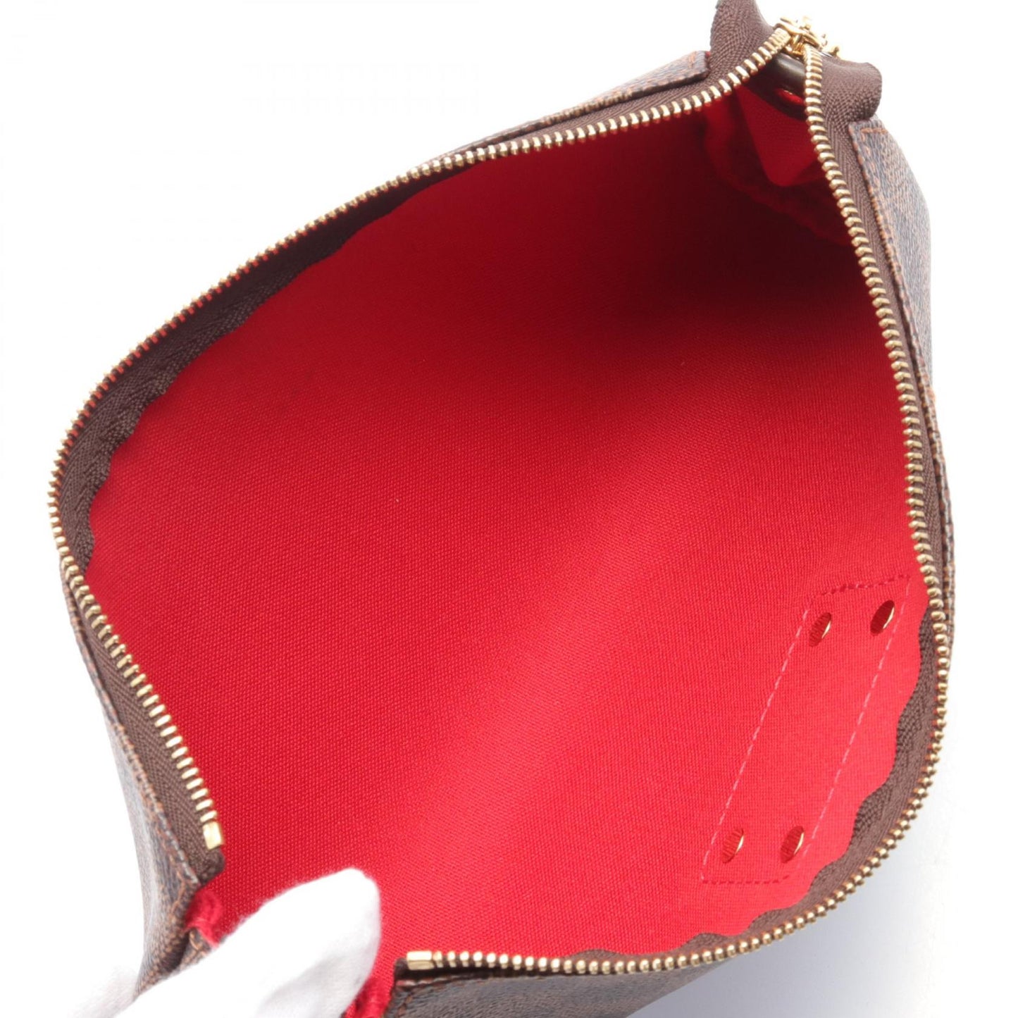 Louis Vuitton Eva Handbag PVC Coated Canvas Leather