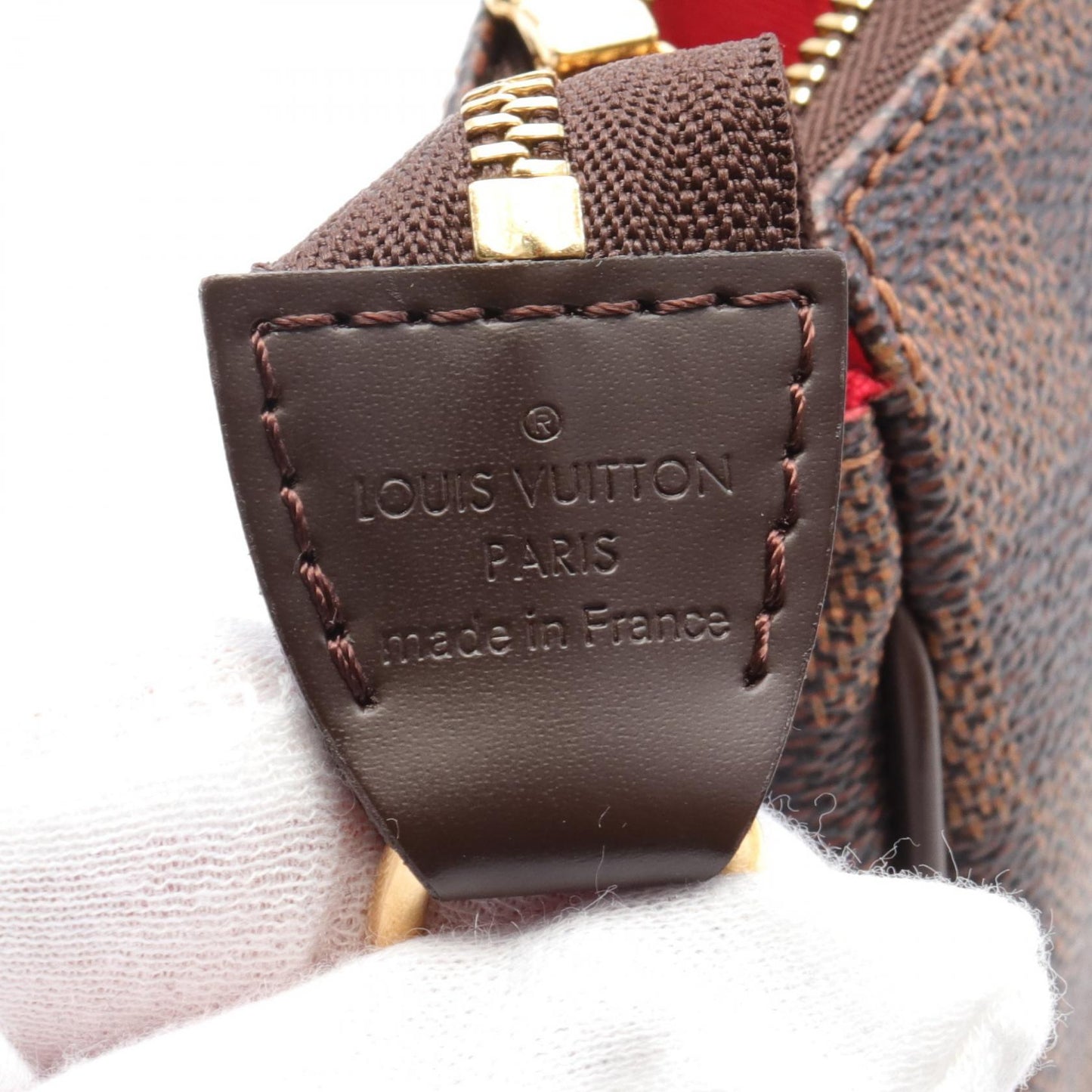 Louis Vuitton Eva Handbag PVC Coated Canvas Leather