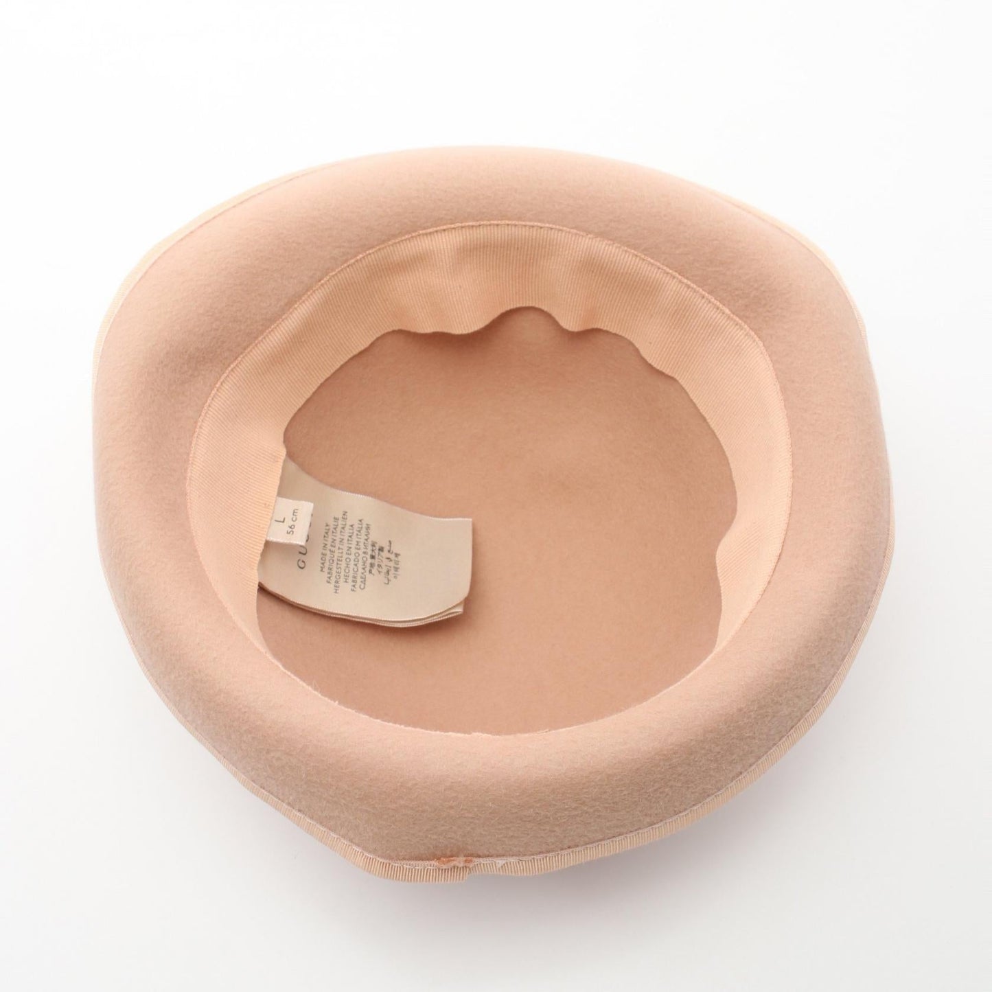 Luxury Gucci Trending 2025 Rabbit Felt Hat Pink 706805