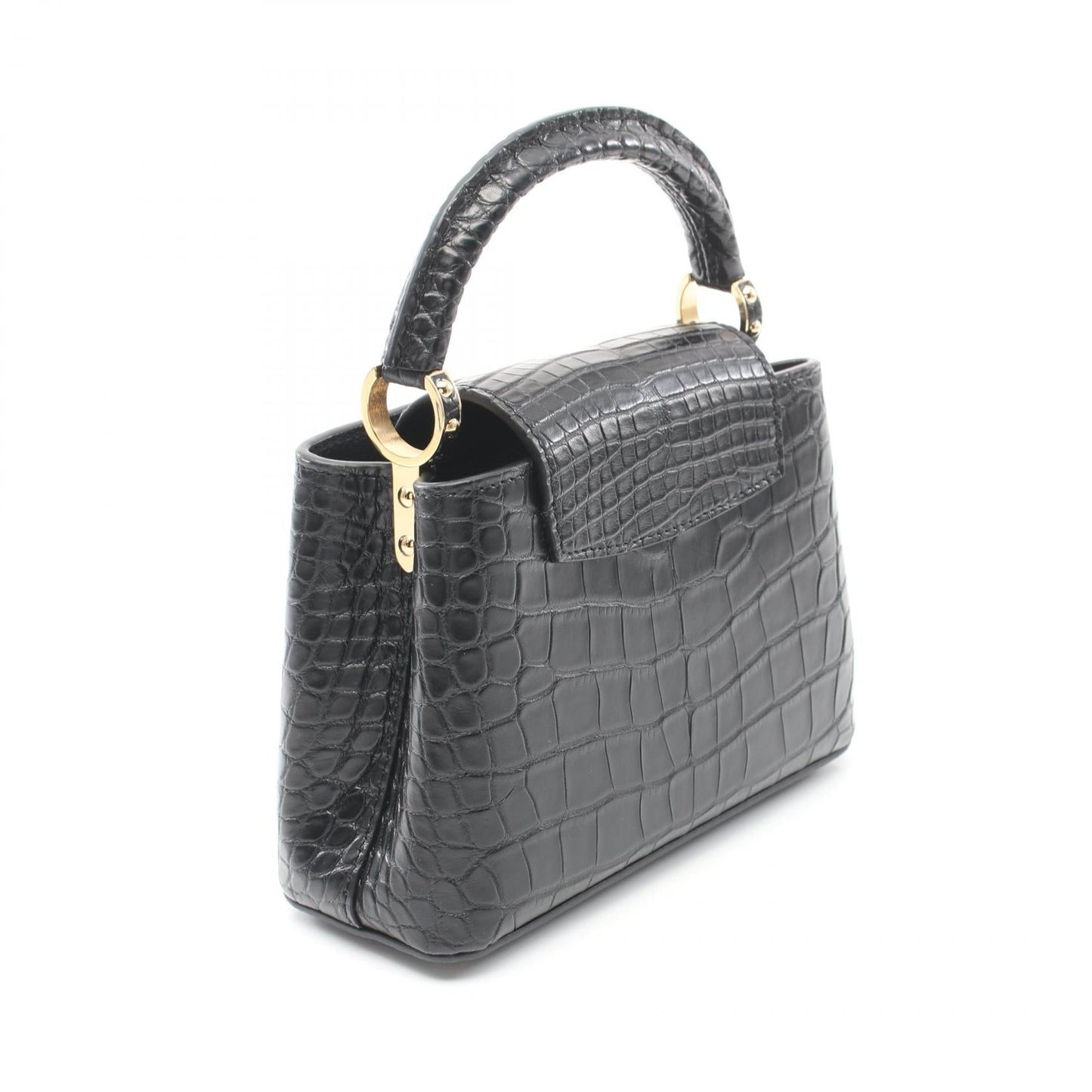 Louis Vuitton Capucines Mini Exotic Leather Handbag N93074