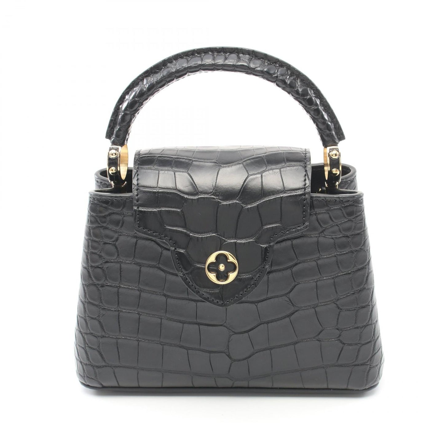 Louis Vuitton Capucines Mini Exotic Leather Handbag N93074
