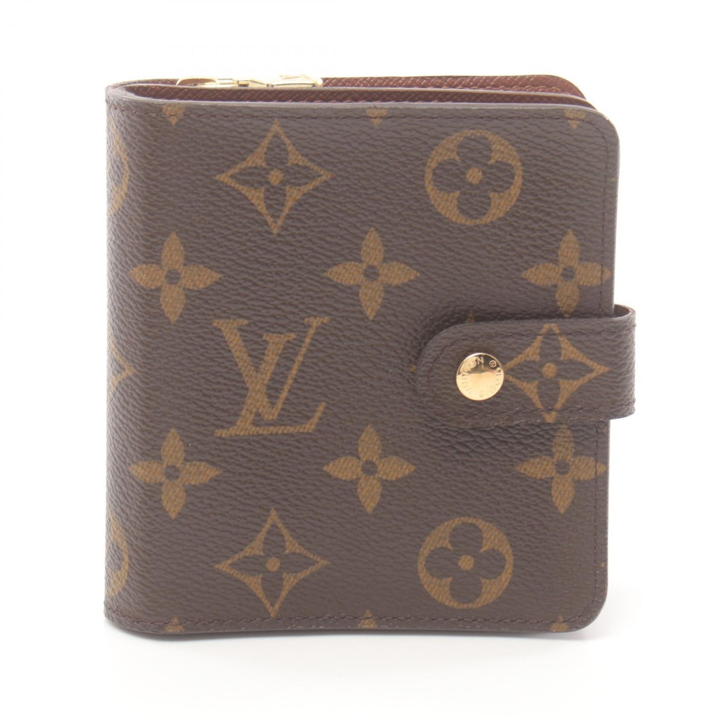 Louis Vuitton Monogram Compact Zip Wallet M61667
