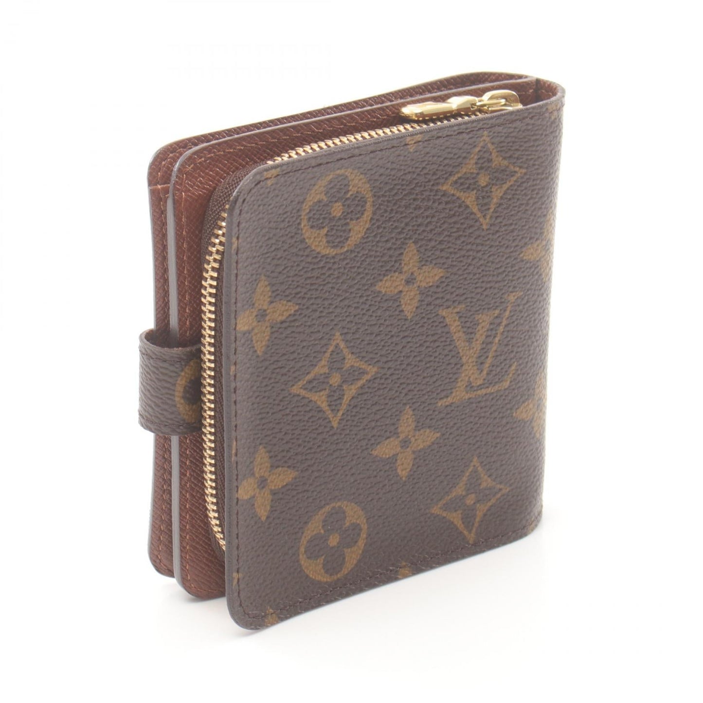 Louis Vuitton Monogram Compact Zip Wallet M61667
