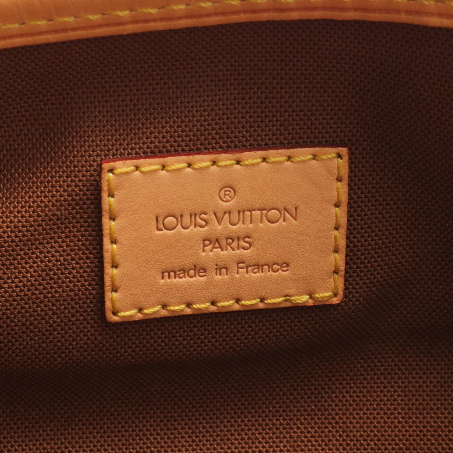 Louis Vuitton Batignolles Handbag Monogram Brown