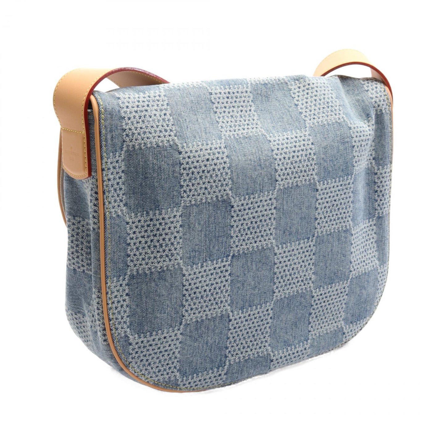 Louis Vuitton Damier Denim Leather Messenger Bag N40743