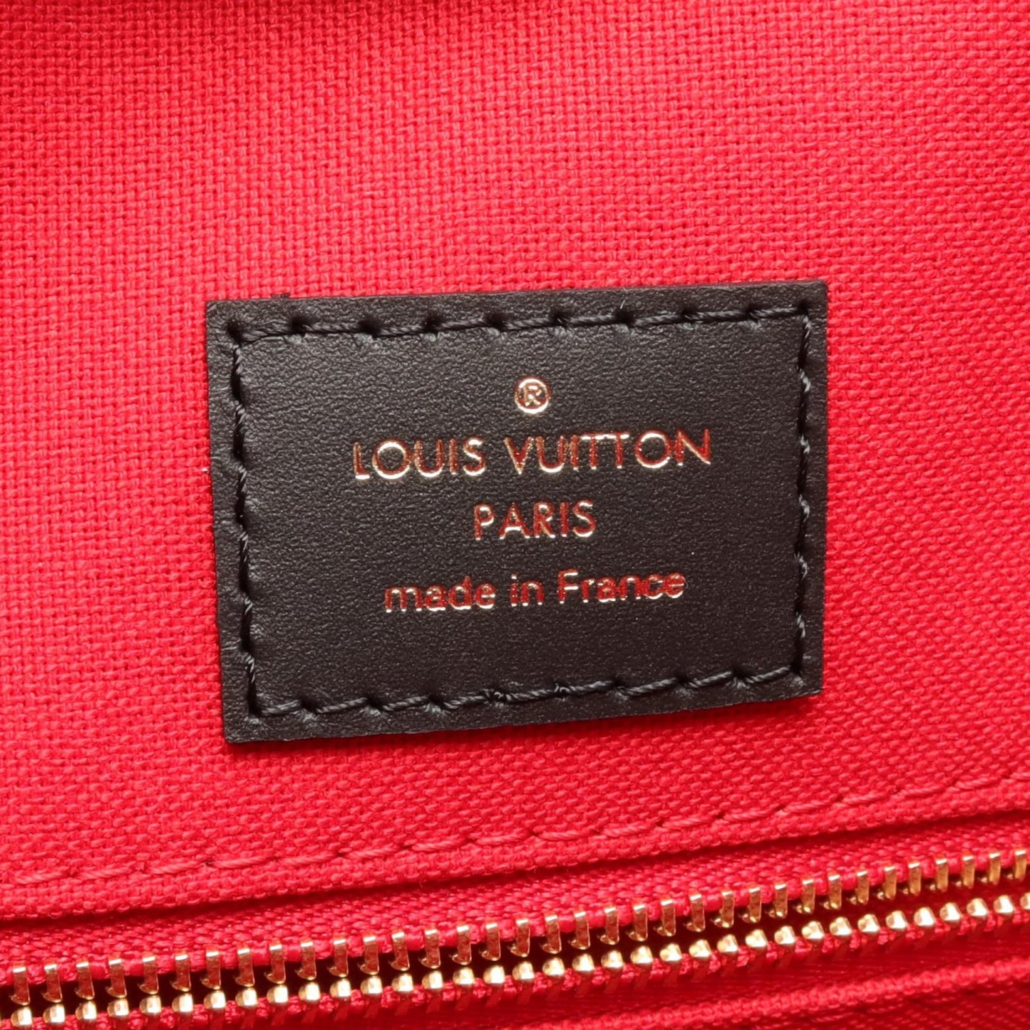 Louis Vuitton OnTheGo MM Tote Bag PVC Canvas Leather