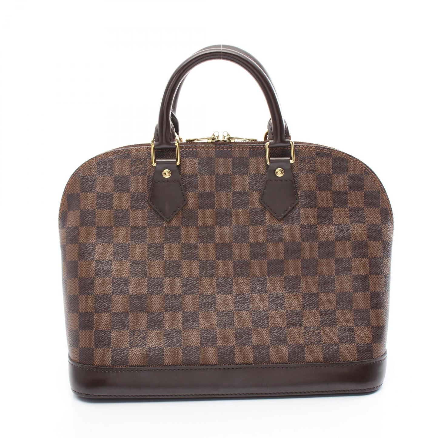Louis Vuitton Alma Handbag PVC Leather