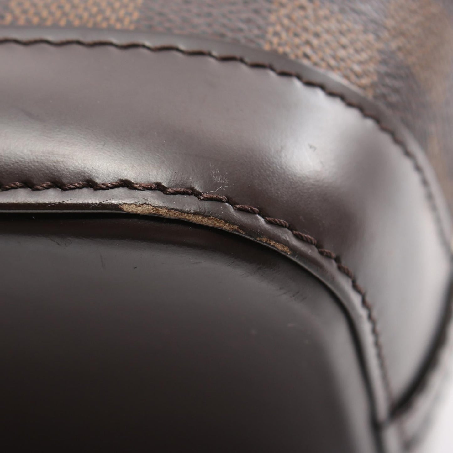 Louis Vuitton Alma Handbag PVC Leather