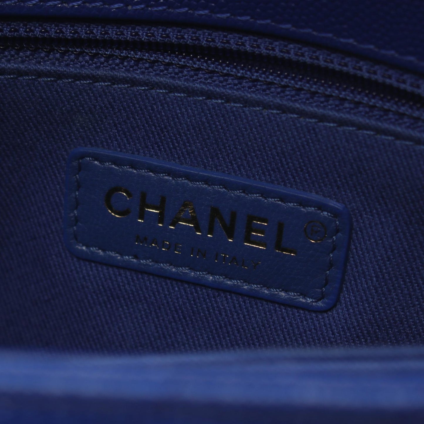 Chanel Coco Handle V-Stitch Leather Handbag