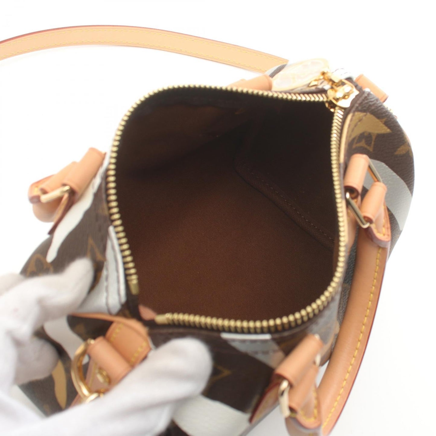 Louis Vuitton Speedy BB Monogram Handbag M45202
