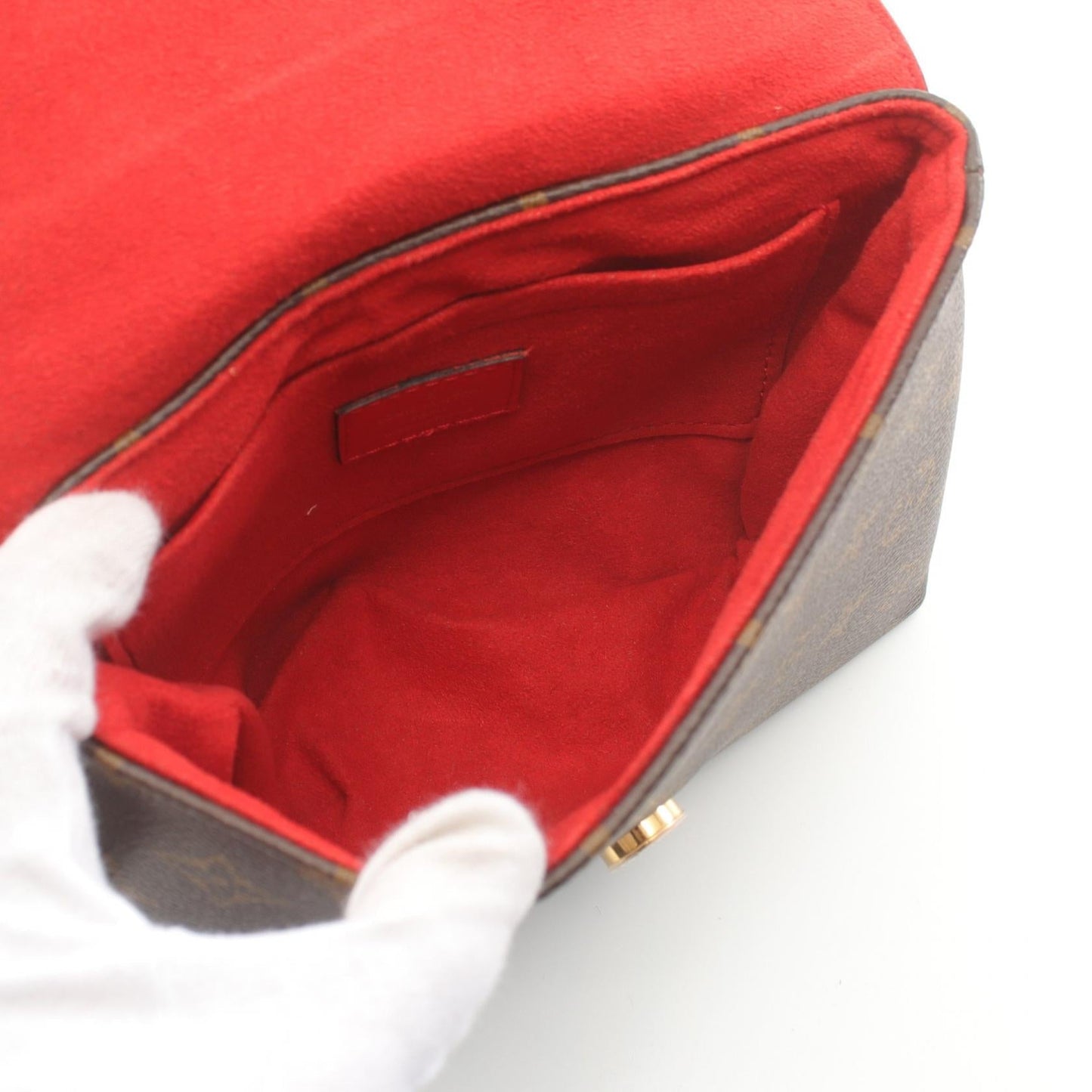 Louis Vuitton Rocky BB Monogram Coquelicot Handbag