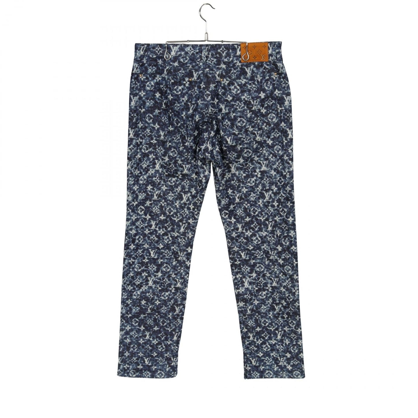 Louis Vuitton Monogram Denim Pants Cotton