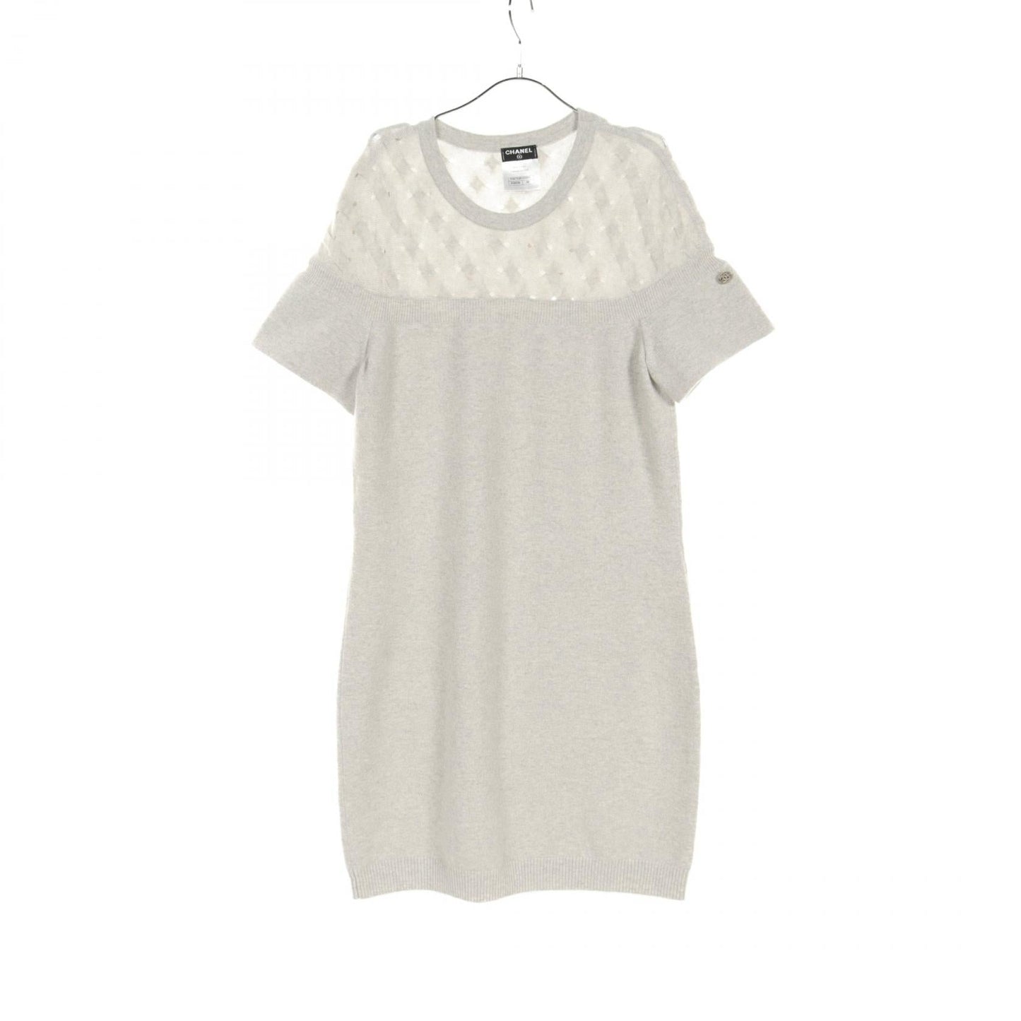 Chanel Cashmere Dress Gray P46762K05893