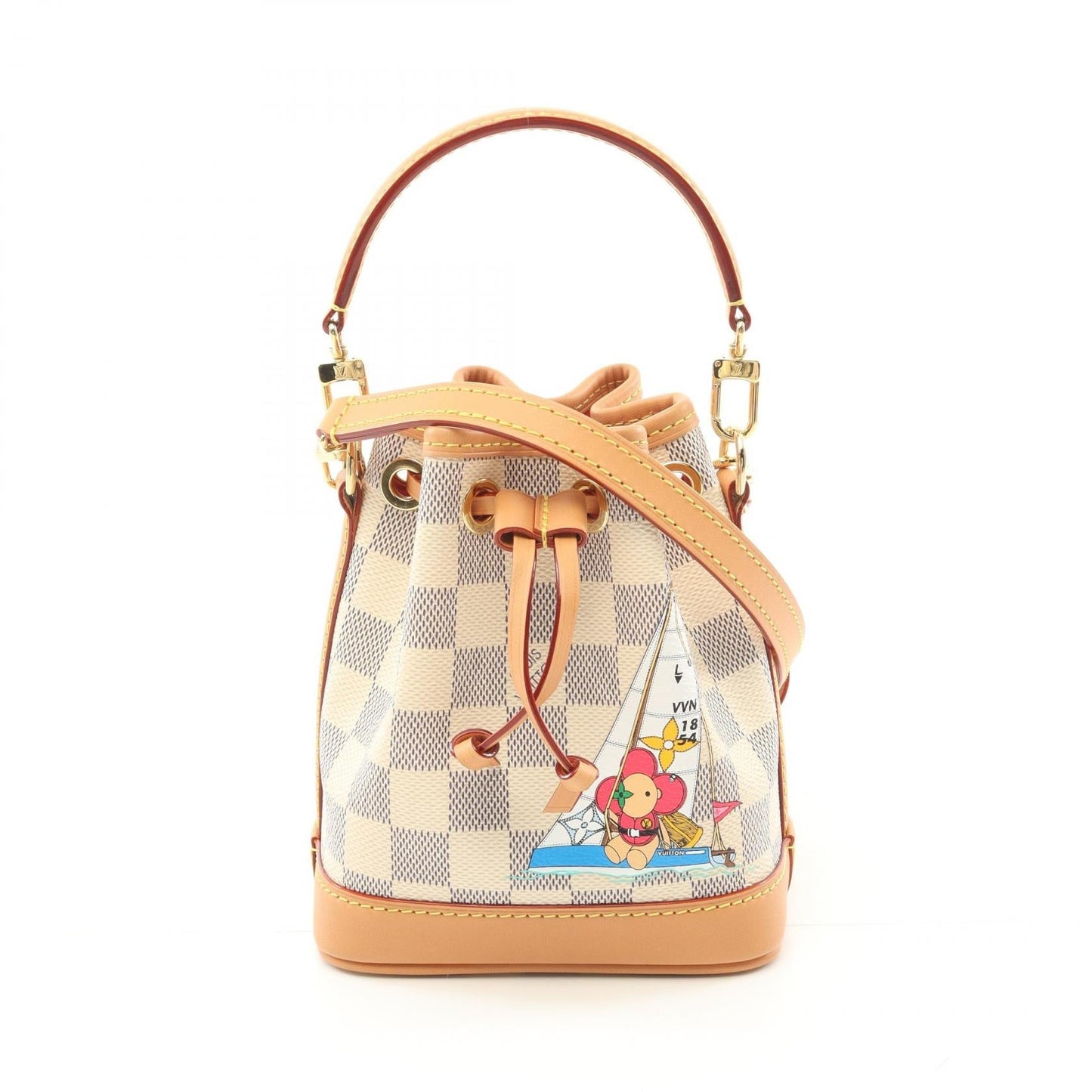 Louis Vuitton Nano Noe Damier Azur Handbag N40511