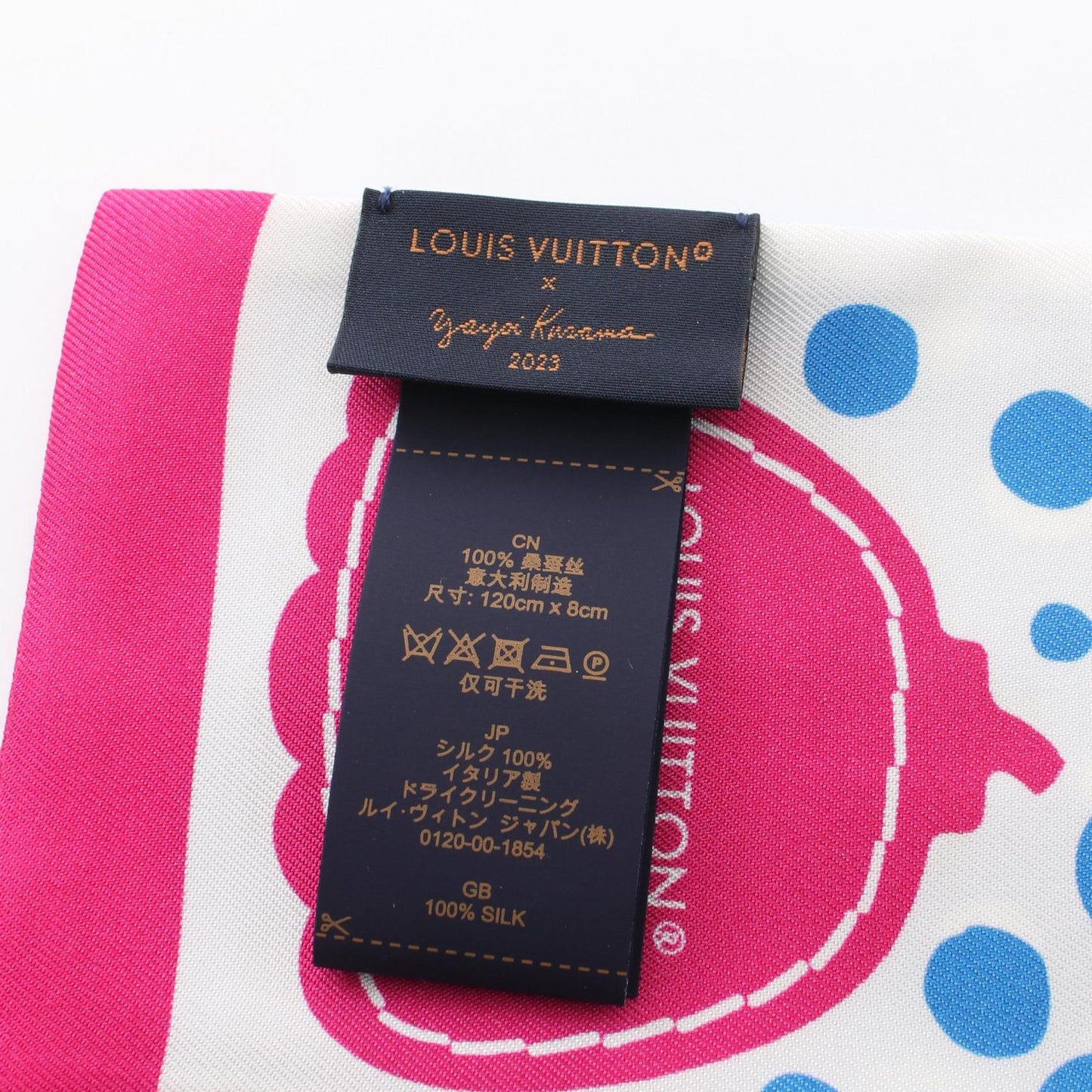 Louis Vuitton Silk Infinity Dot Scarf M78290