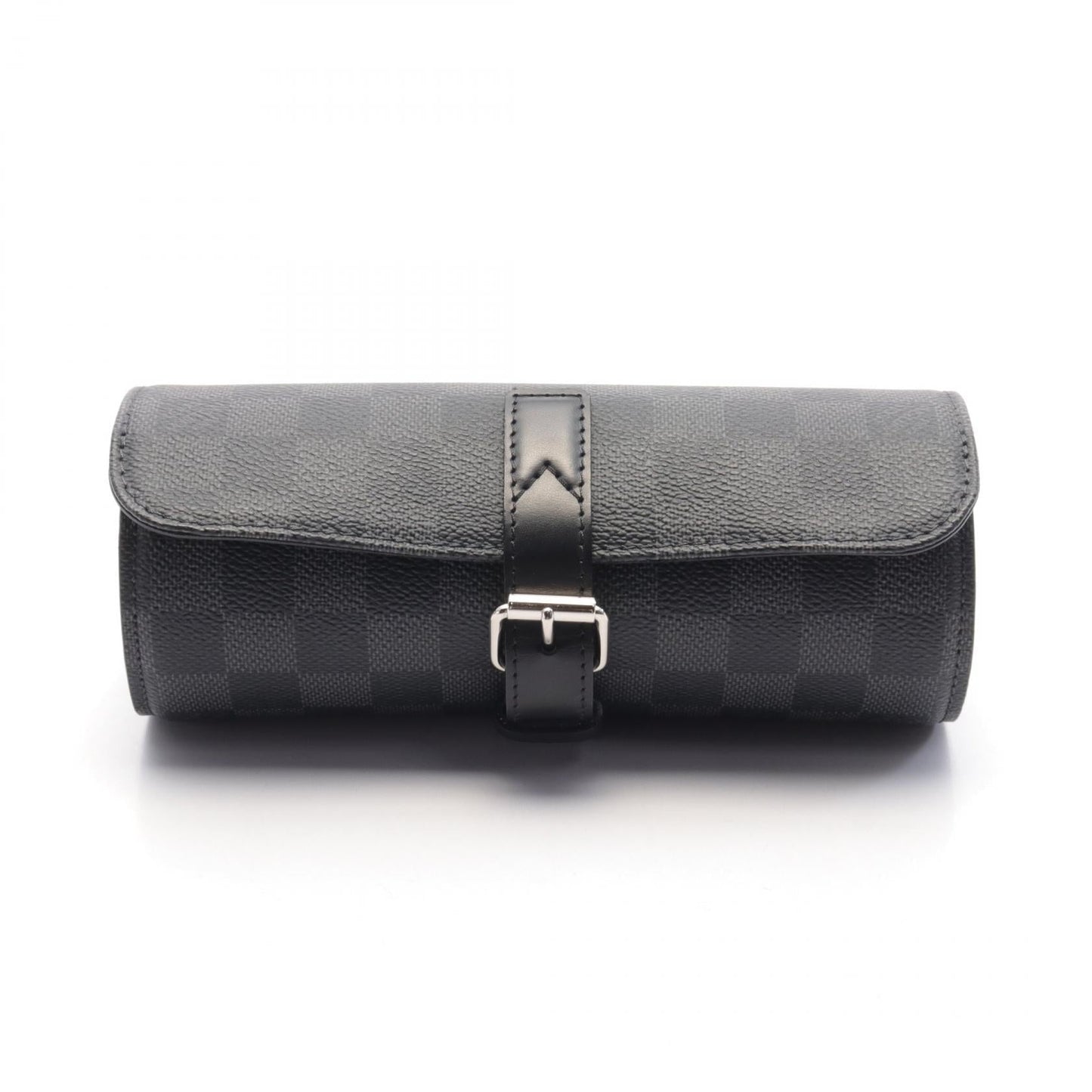 Louis Vuitton Damier Graphite Watch Case N41137