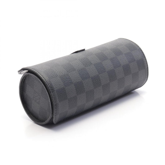 Louis Vuitton Damier Graphite Watch Case N41137