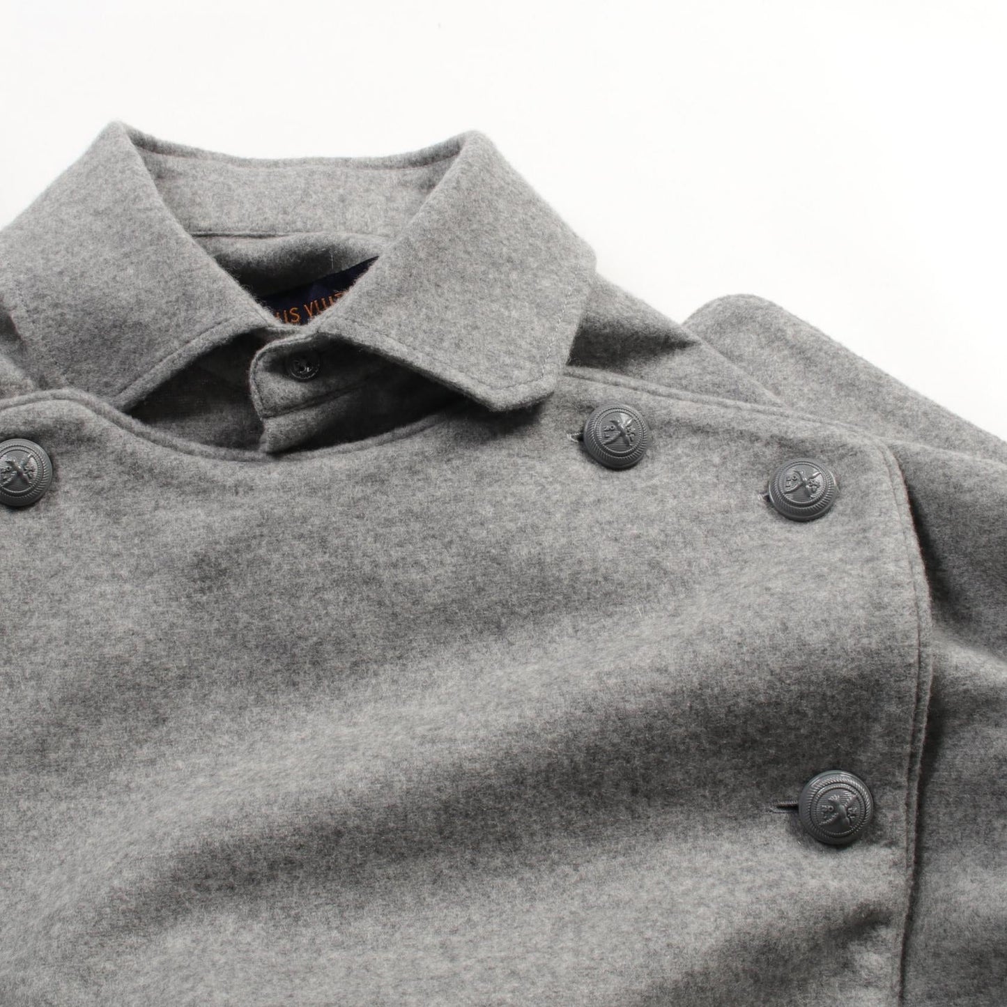 Louis Vuitton Cashmere Cotton Sash Patch Top