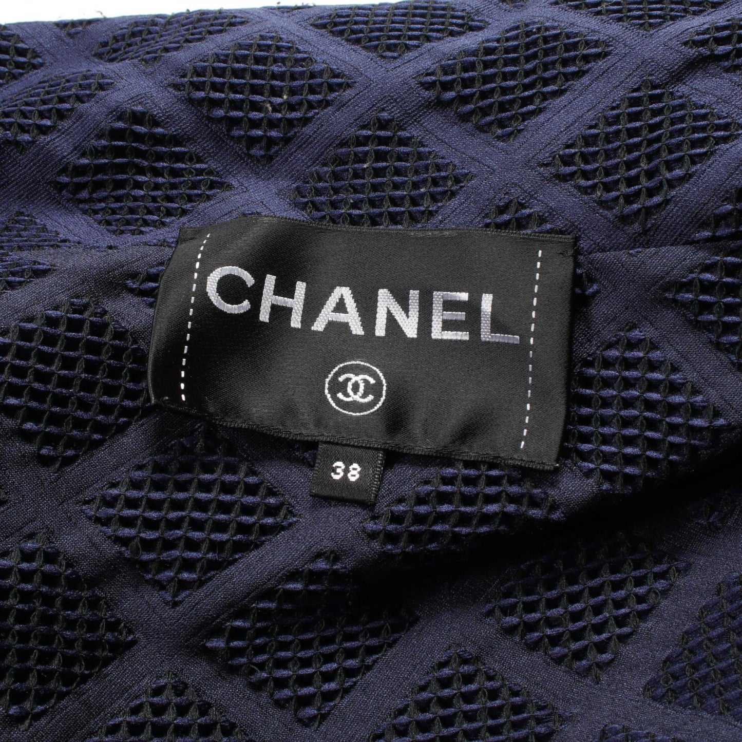 Chanel Matelasse Bomber Jacket Polyester