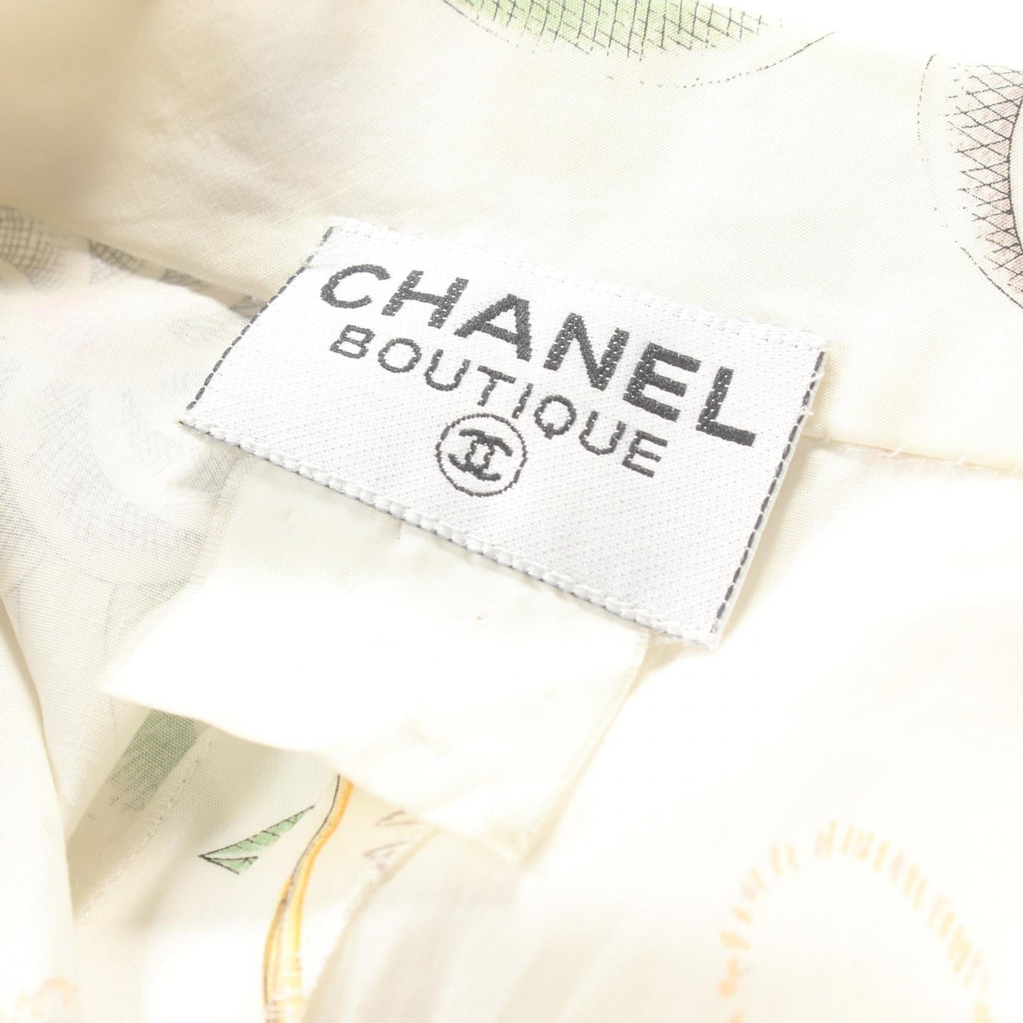 Chanel Dress White Multicolor New