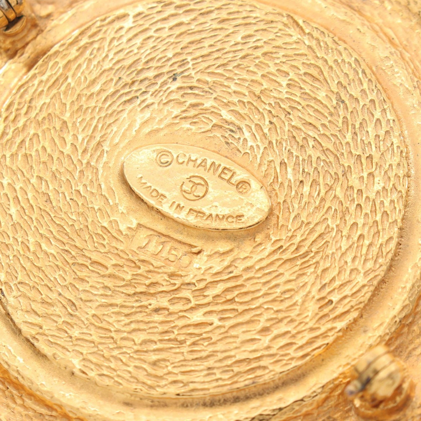 Chanel Cambon Brooch Gold Plated
