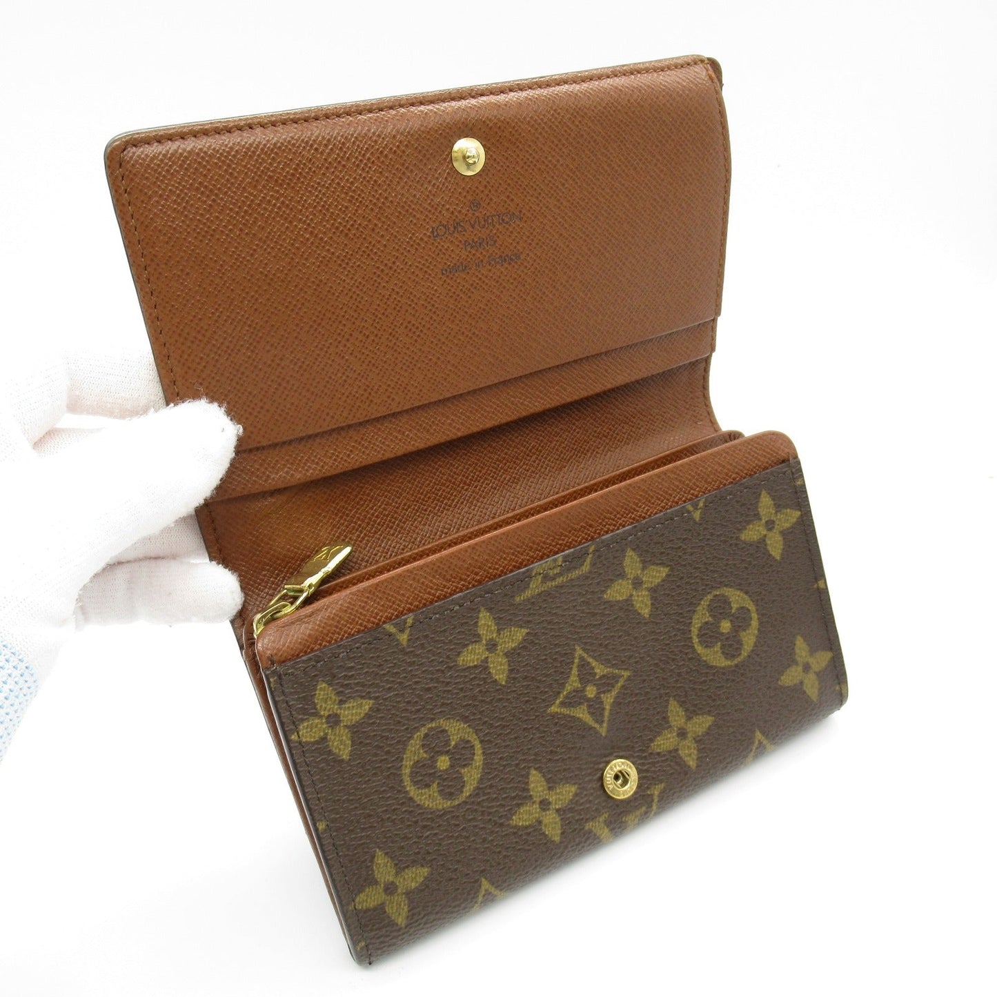 Louis Vuitton Monogram Bifold Wallet Brown M61730