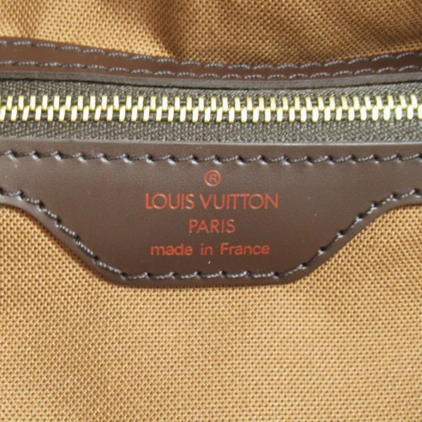 Louis Vuitton Damier Ribera GM Handbag Brown