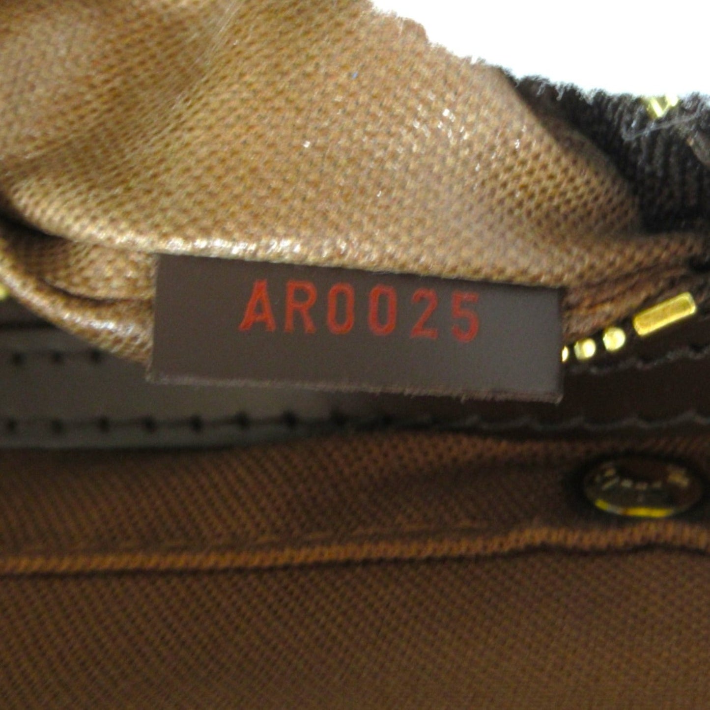 Louis Vuitton Damier Ribera GM Handbag Brown