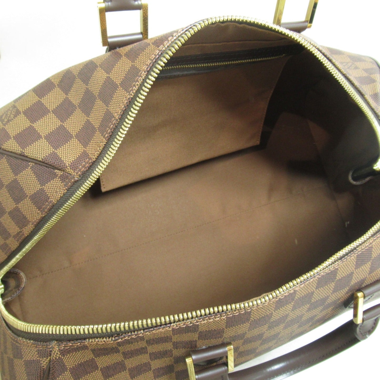 Louis Vuitton Damier Ribera GM Handbag Brown