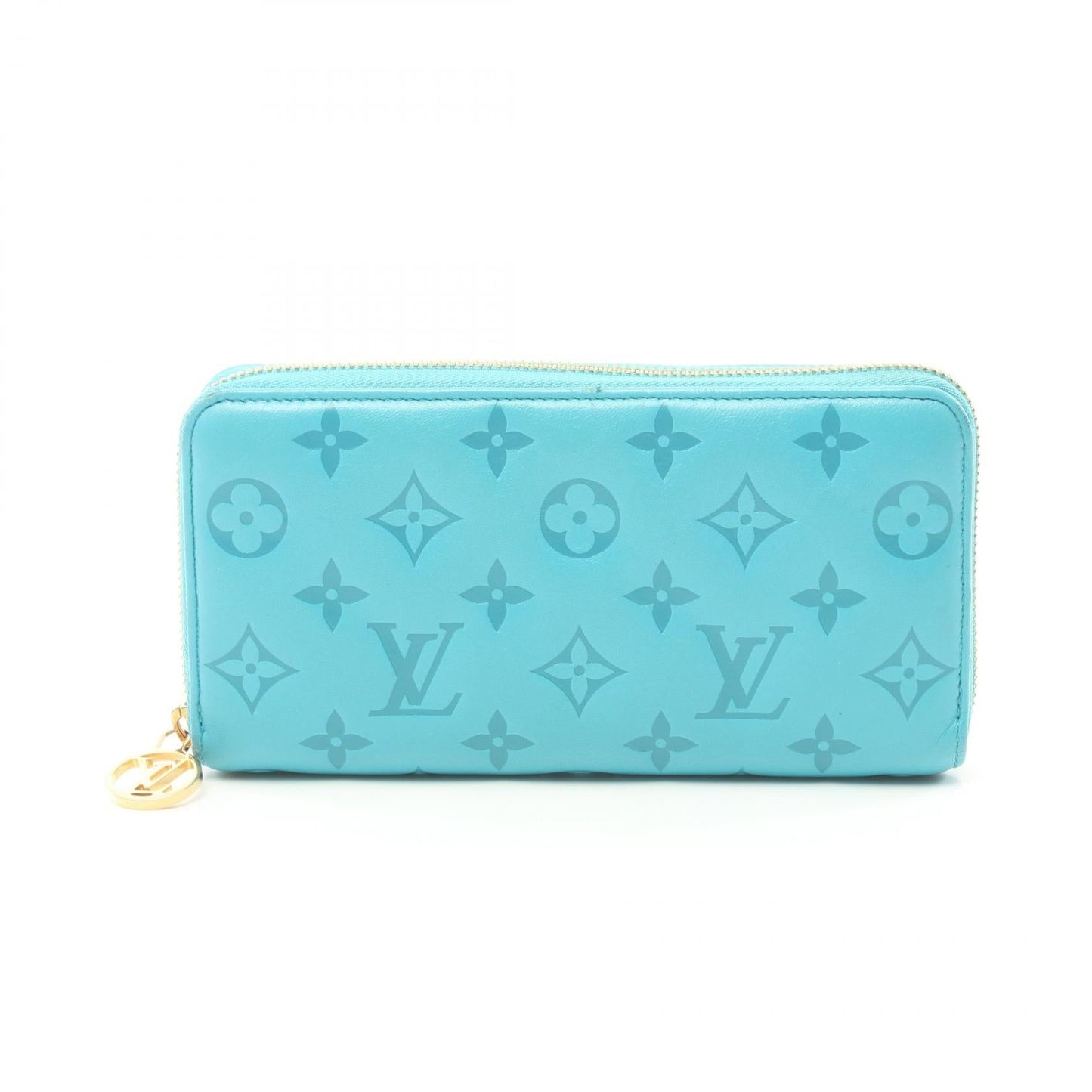 Louis Vuitton Monogram Embossed Leather Zippy Wallet