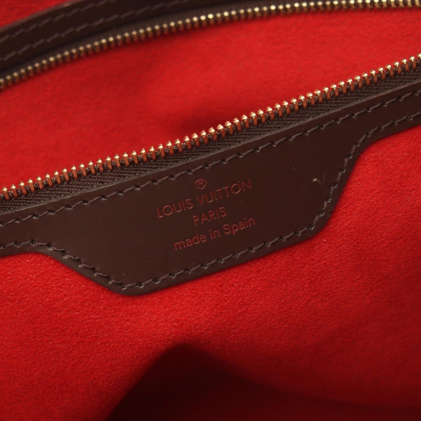 Louis Vuitton Damier Ebene Hampstead GM Tote Bag