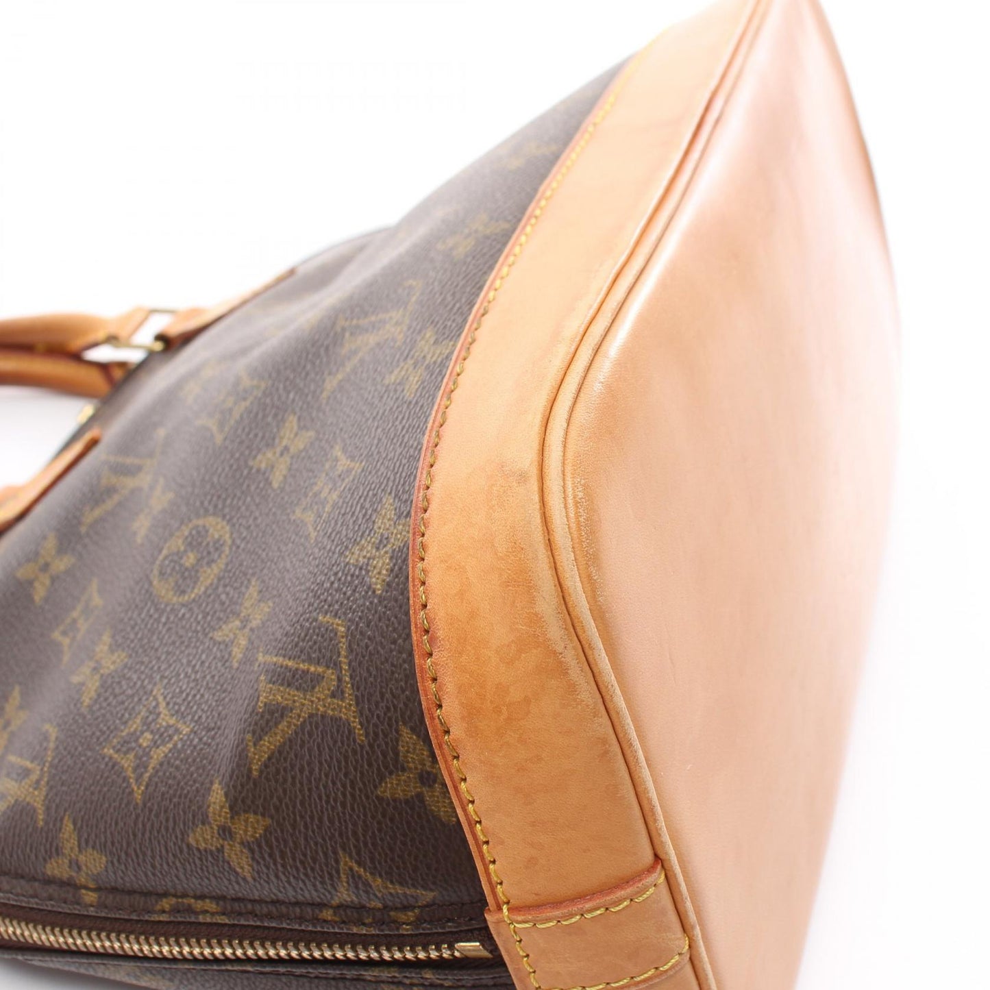 Louis Vuitton Alma PM Handbag Monogram Brown M51130