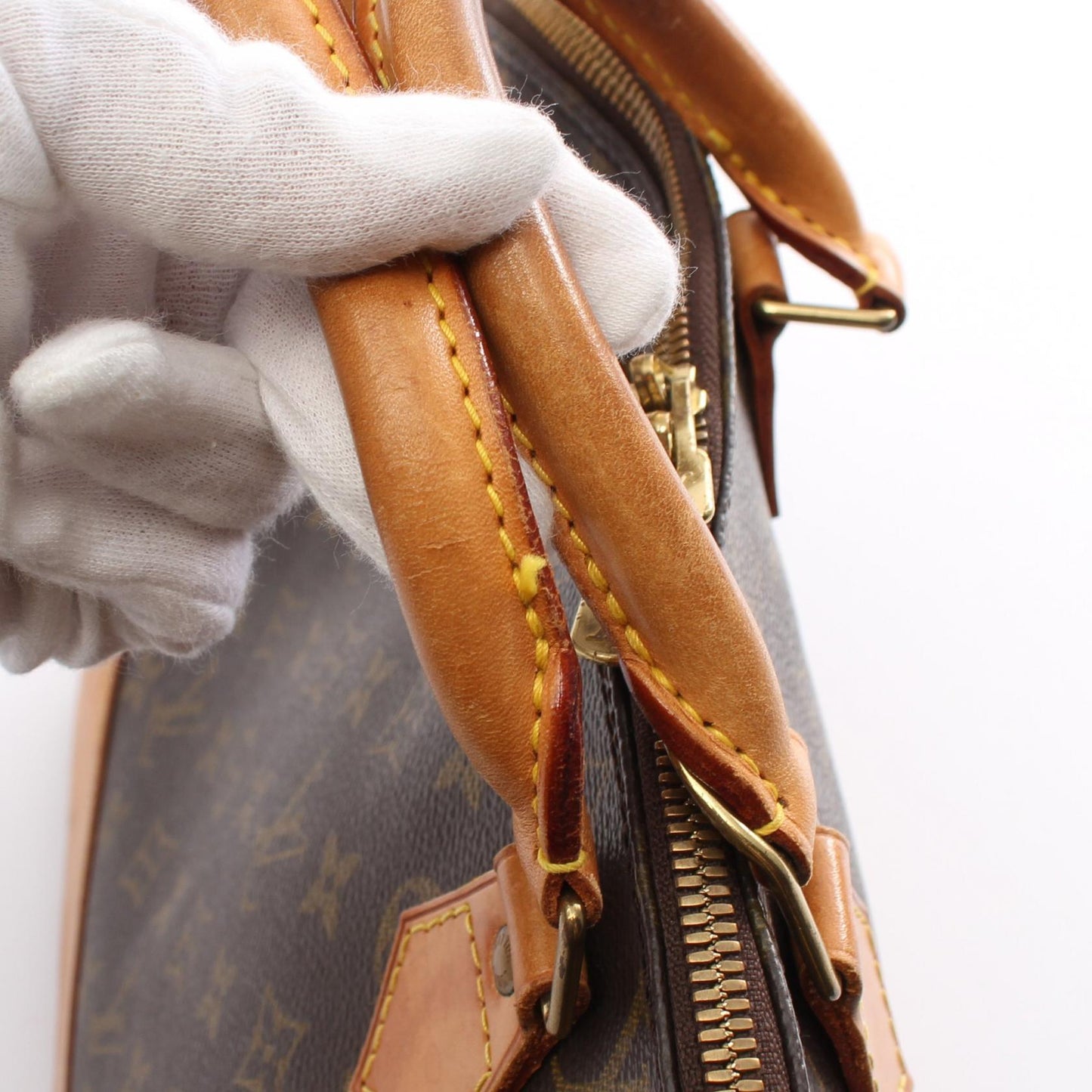 Louis Vuitton Alma PM Handbag Monogram Brown M51130